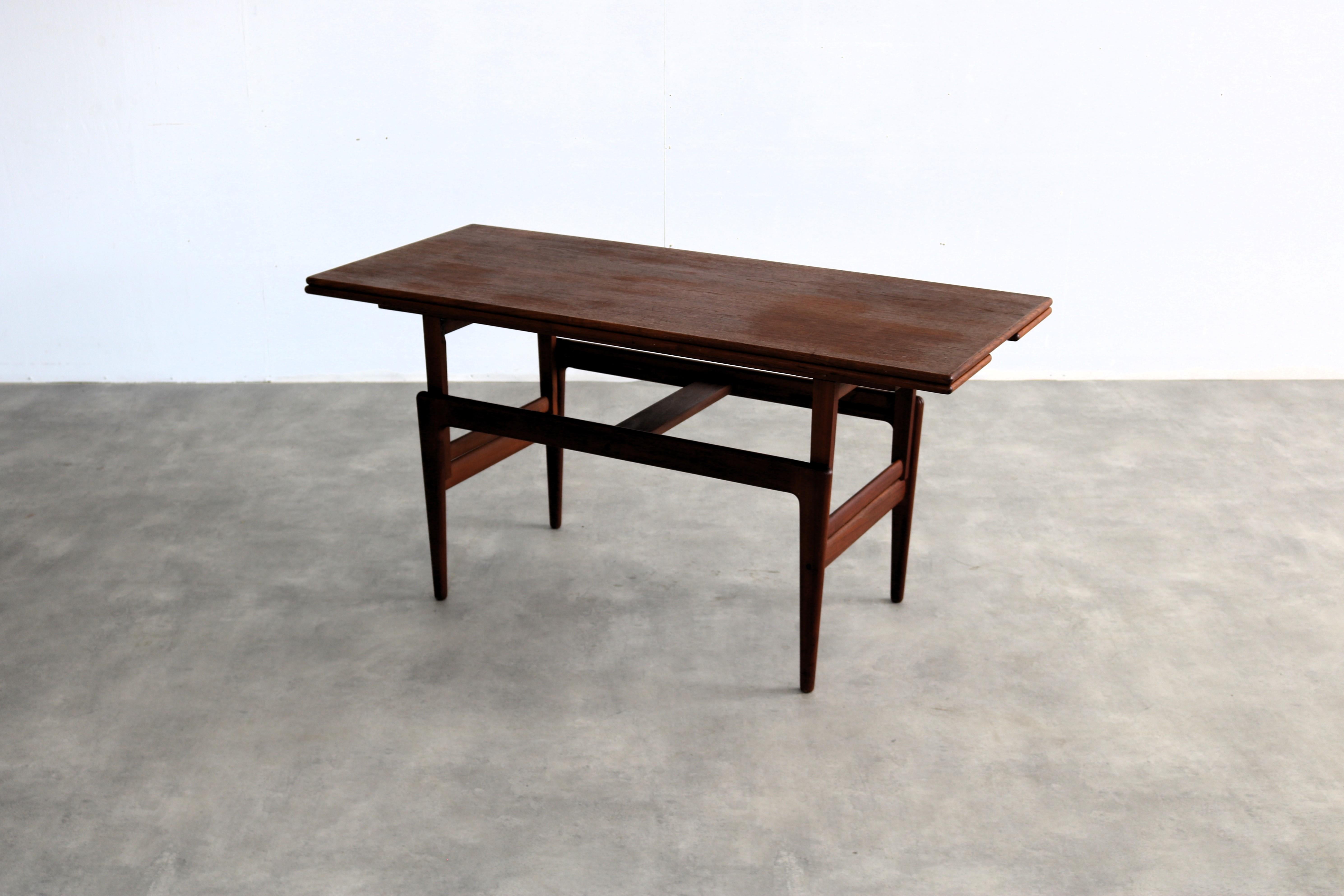 Vintage-Couchtisch  Esstisch  1960s  Kai Kristiansen  Aufzug im Angebot 3