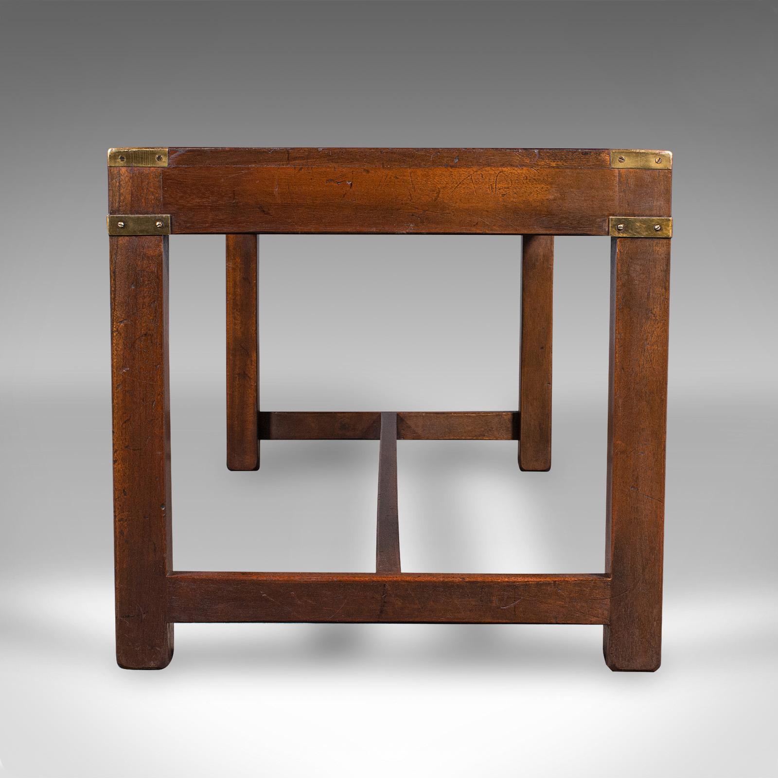 Art déco Table basse vintage, Anglais, Campaign Taste, Lounge, Centre, Art Deco, C.1930 en vente