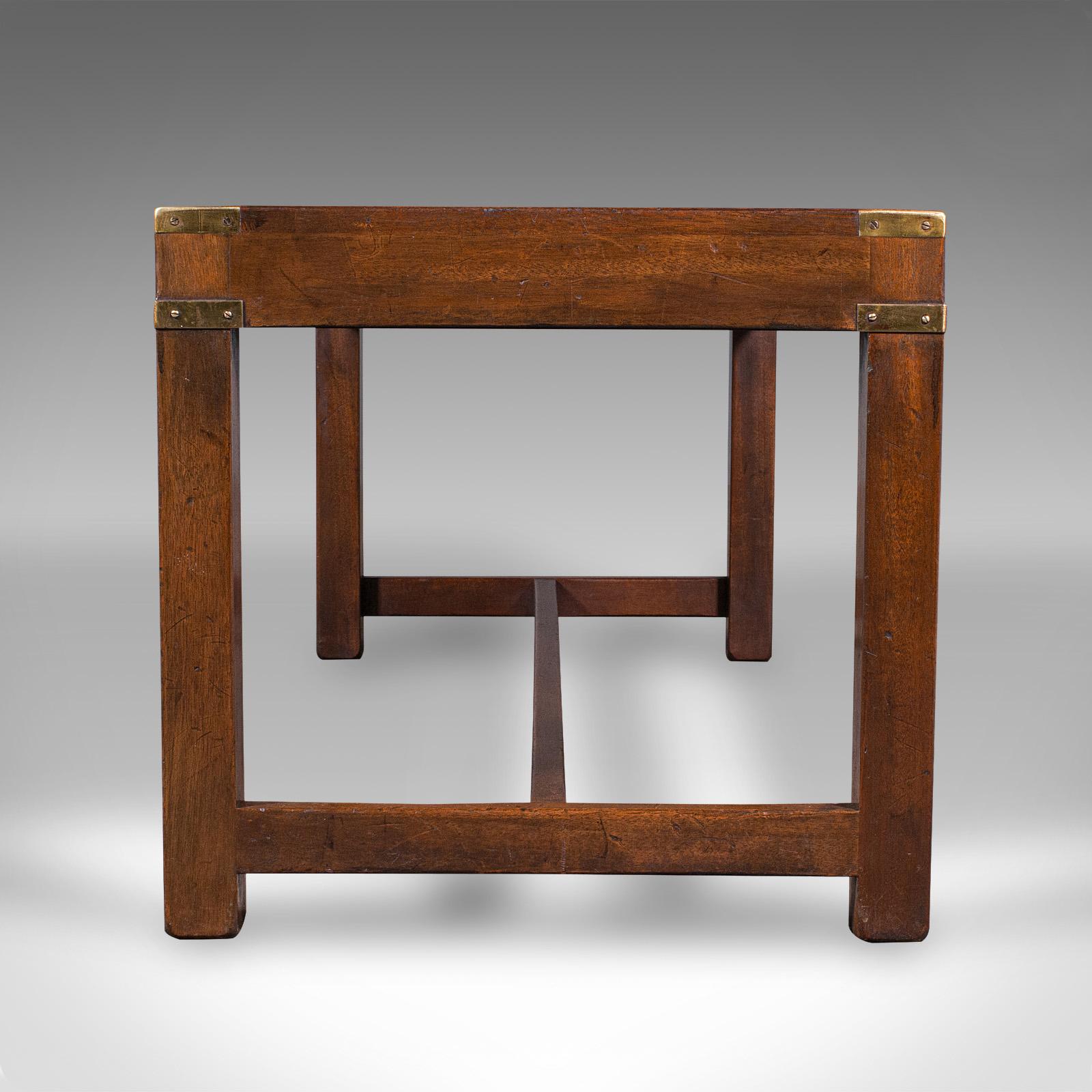Table basse vintage, Anglais, Campaign Taste, Lounge, Centre, Art Deco, C.1930 Bon état - En vente à Hele, Devon, GB