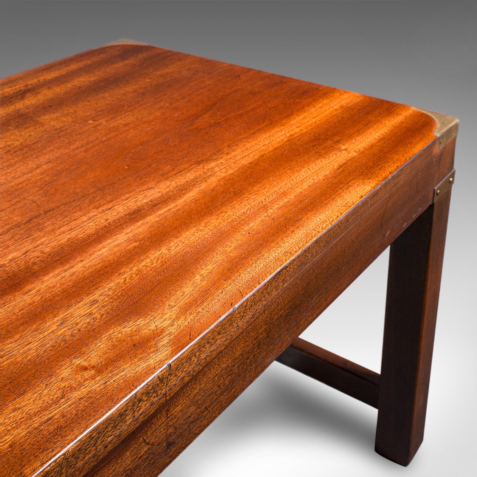 Table basse vintage, Anglais, Campaign Taste, Lounge, Centre, Art Deco, C.1930 en vente 2