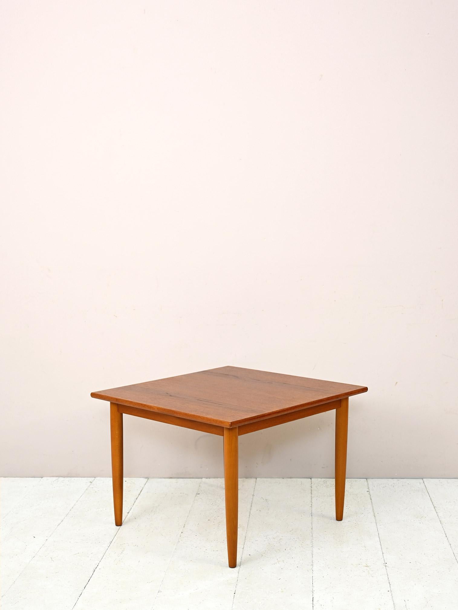 Scandinavian Modern Vintage Coffee Table For Sale