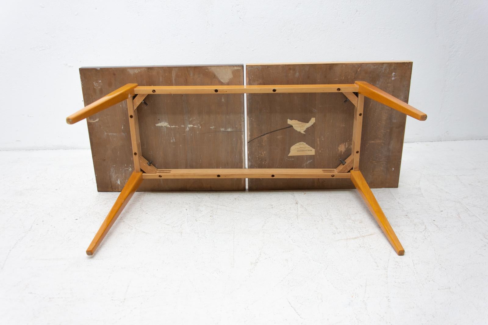 Vintage Coffee Table from Jitona Company, 1970s, Czechoslovakia For Sale 6