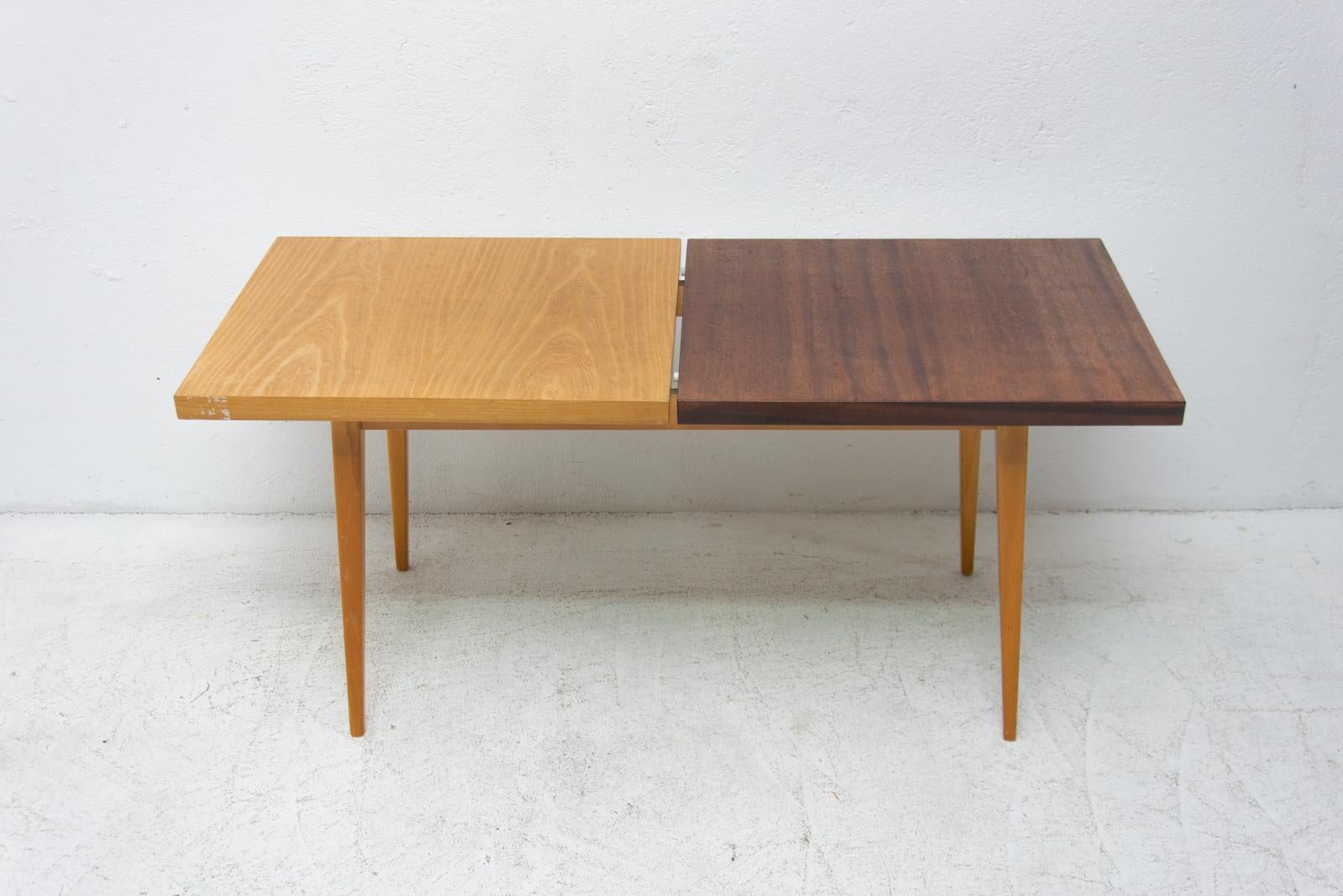 Scandinavian Modern Vintage Coffee Table from Jitona Company, 1970s, Czechoslovakia For Sale