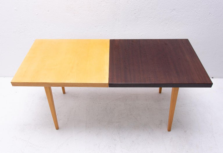 Ash Vintage Coffee Table from Jitona Company, 1970s, Czechoslovakia For Sale