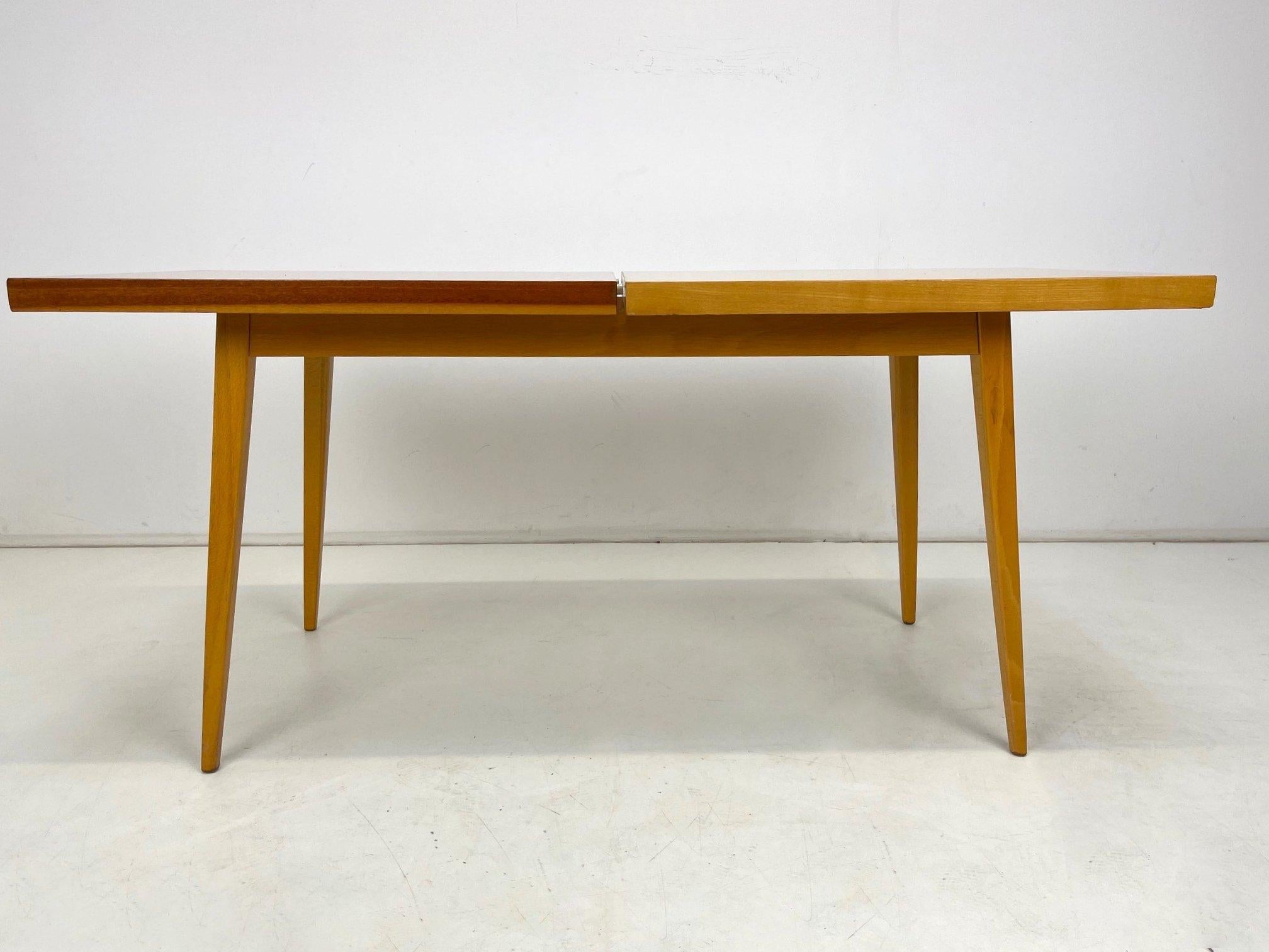 20th Century Vintage Coffee Table in Gloss Finish from Czechoslovakia, 1960's For Sale