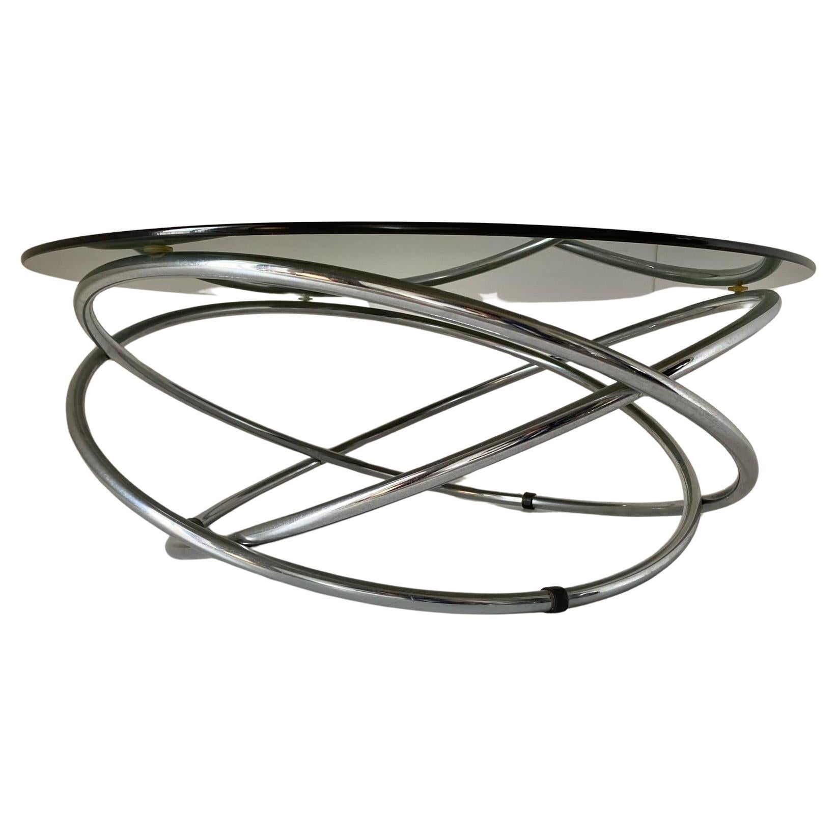 Late 20th Century Vintage coffee table in space age style, Italy, 1970s