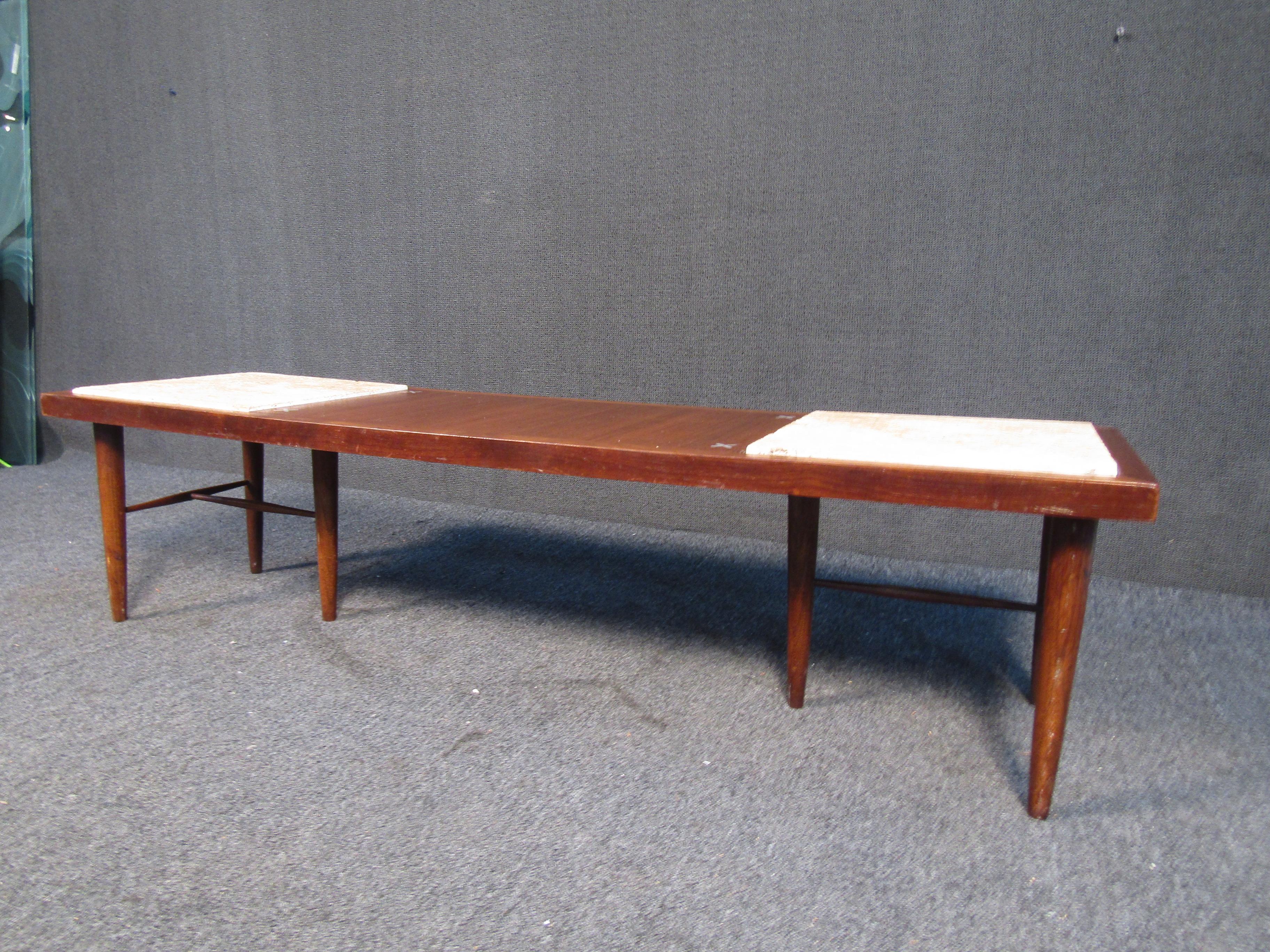 Table basse Merton Gershun pour American of Martinsville Bon état - En vente à Brooklyn, NY