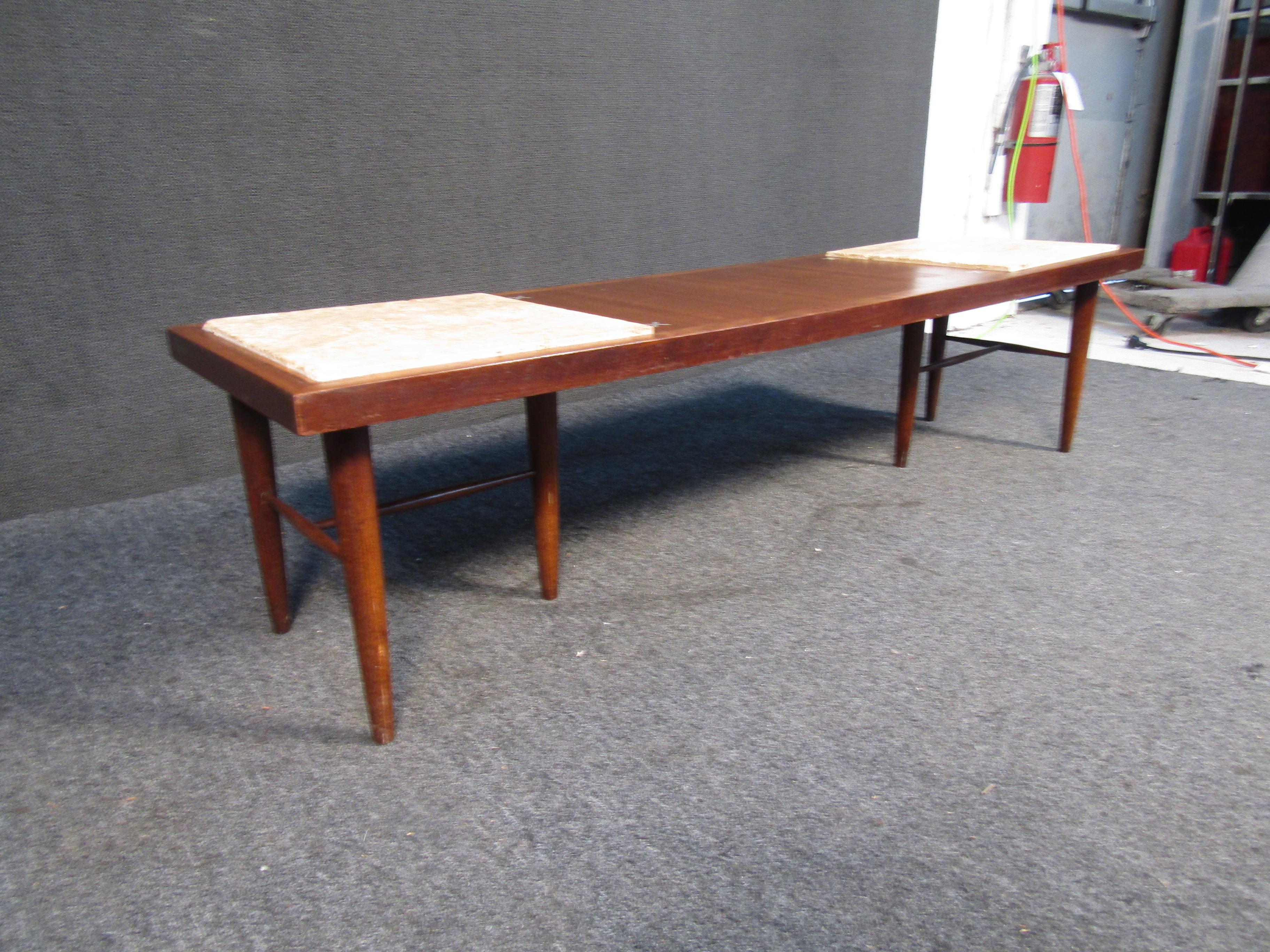 20th Century Merton Gershun for American of Martinsville Coffee Table For Sale