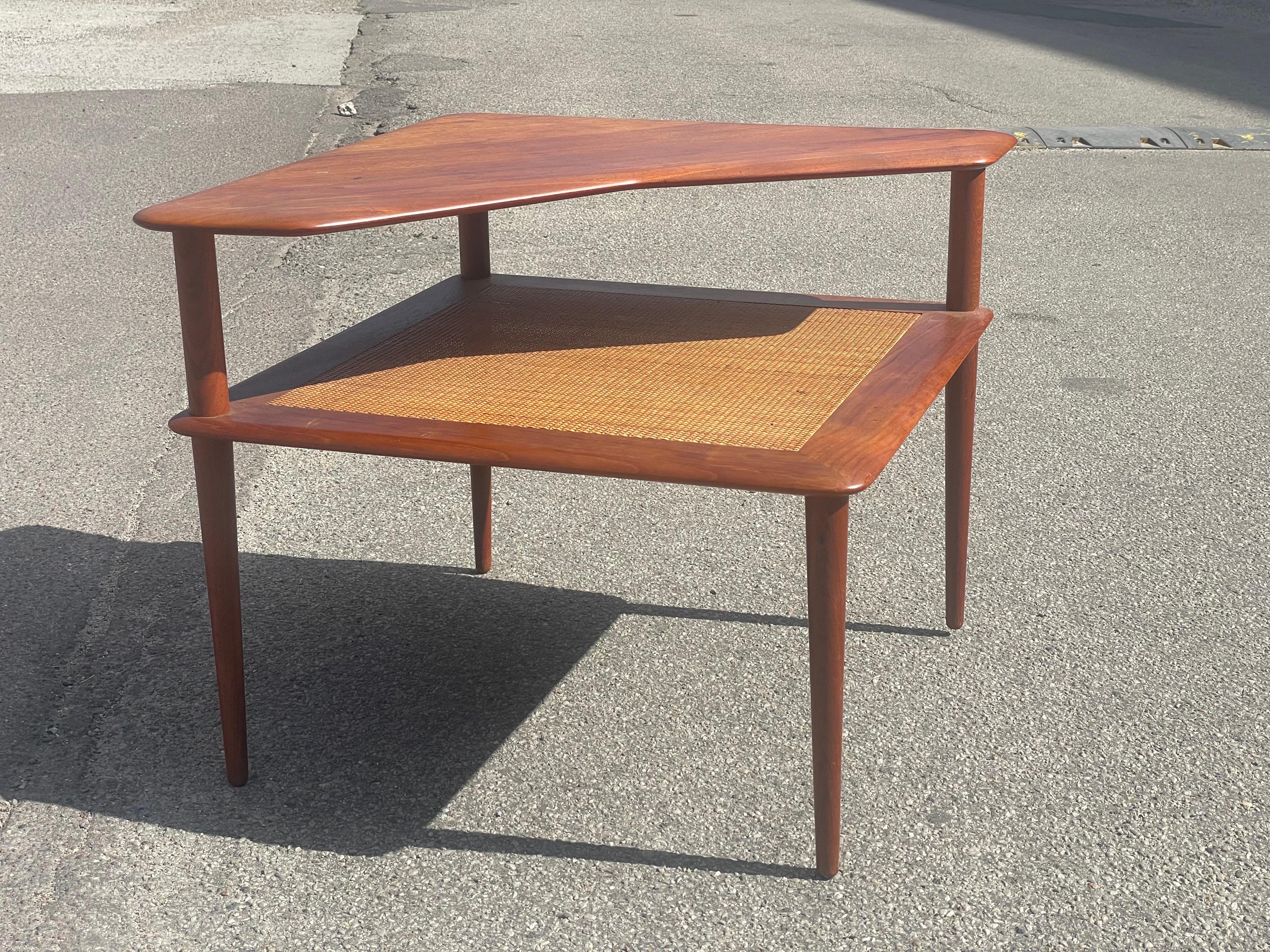 Vintage coffee table in teak by Peter Hvidt & Orla Mølgaard-Nielsen 1960´s For Sale 1