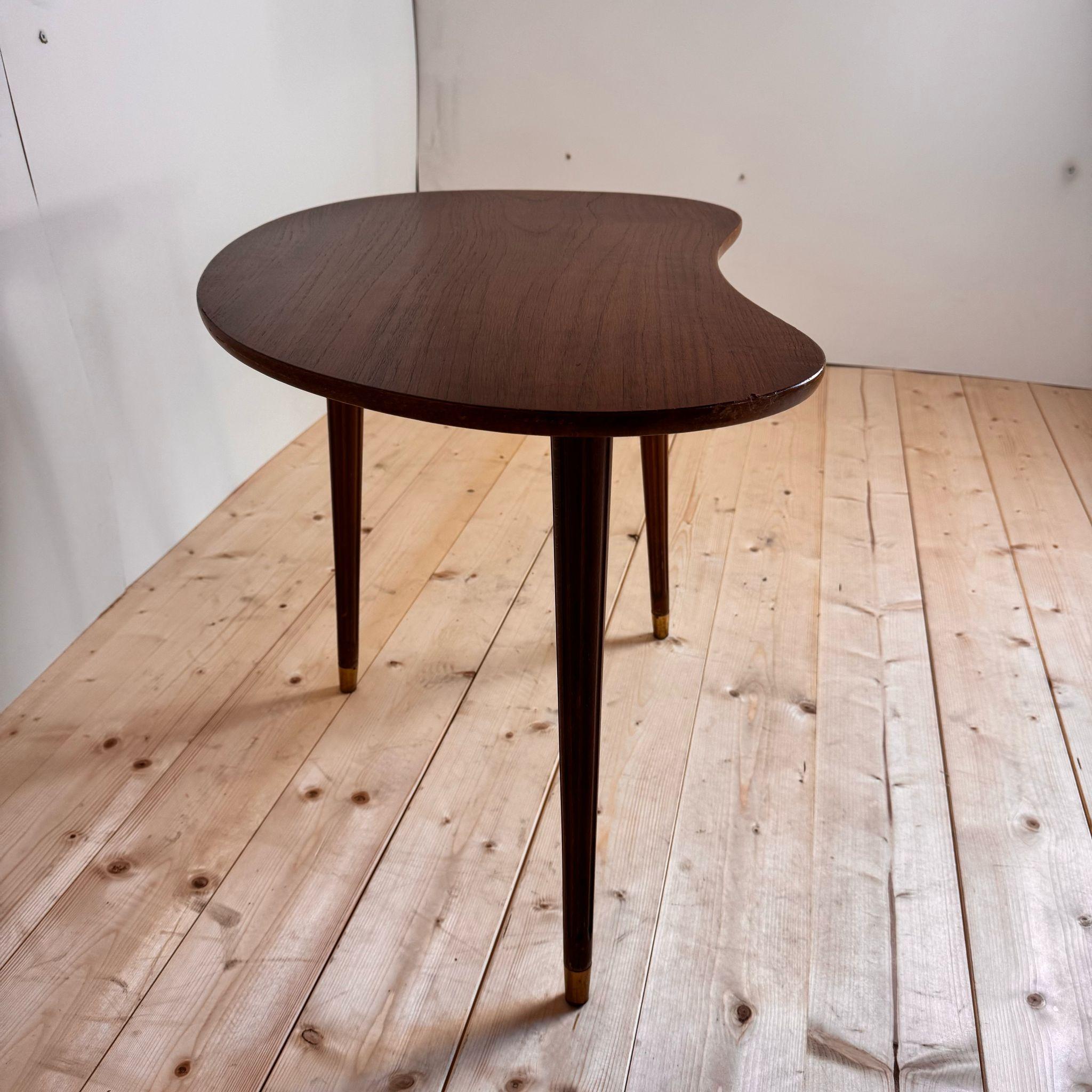 Vintage Couchtisch aus Teakholz, Dänemark 1960er Jahre (Mid-20th Century) im Angebot