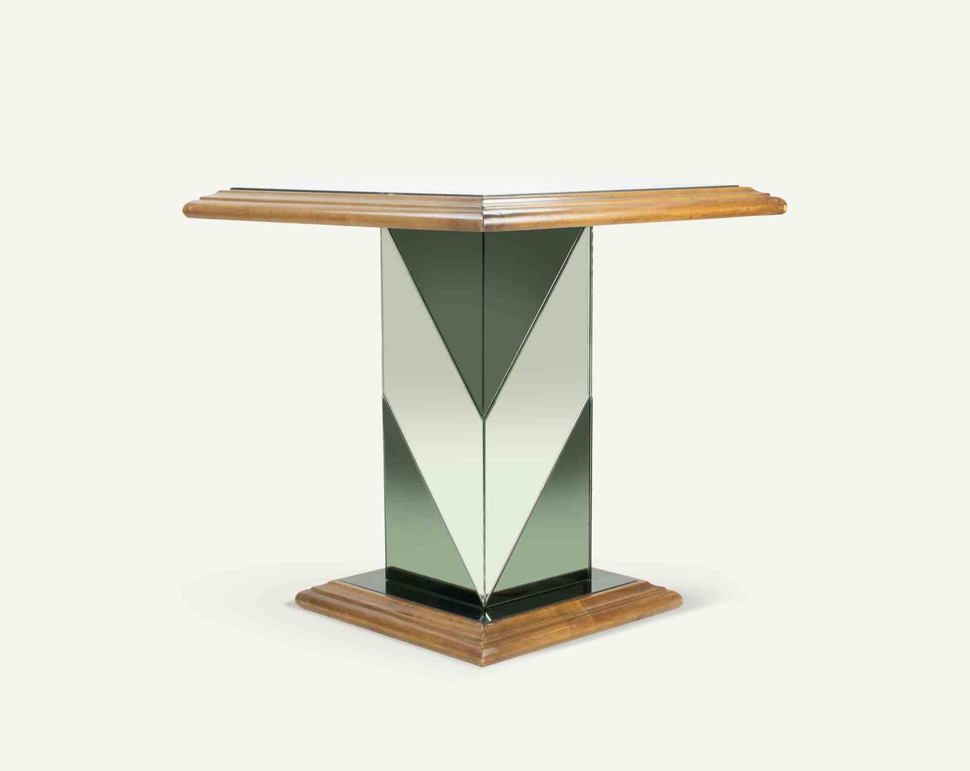 italien Table basse vintage dans le style Art déco, Italie, années 1970 en vente