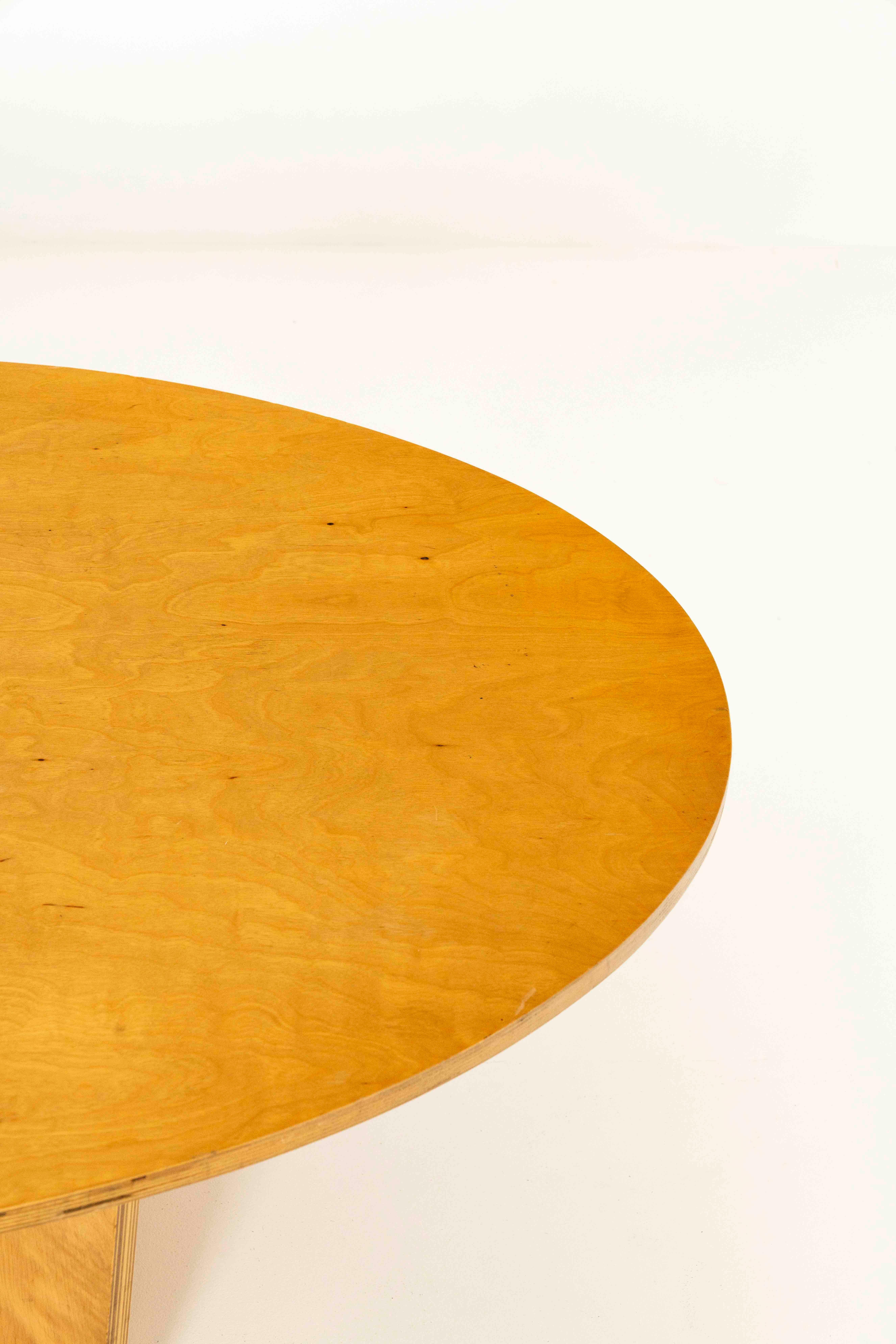 Plywood Vintage Coffee Table in The Style of Gerald Summers, 1950s