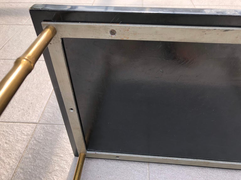 Vintage Coffee Table in the Style of Jansen Bronze and ...