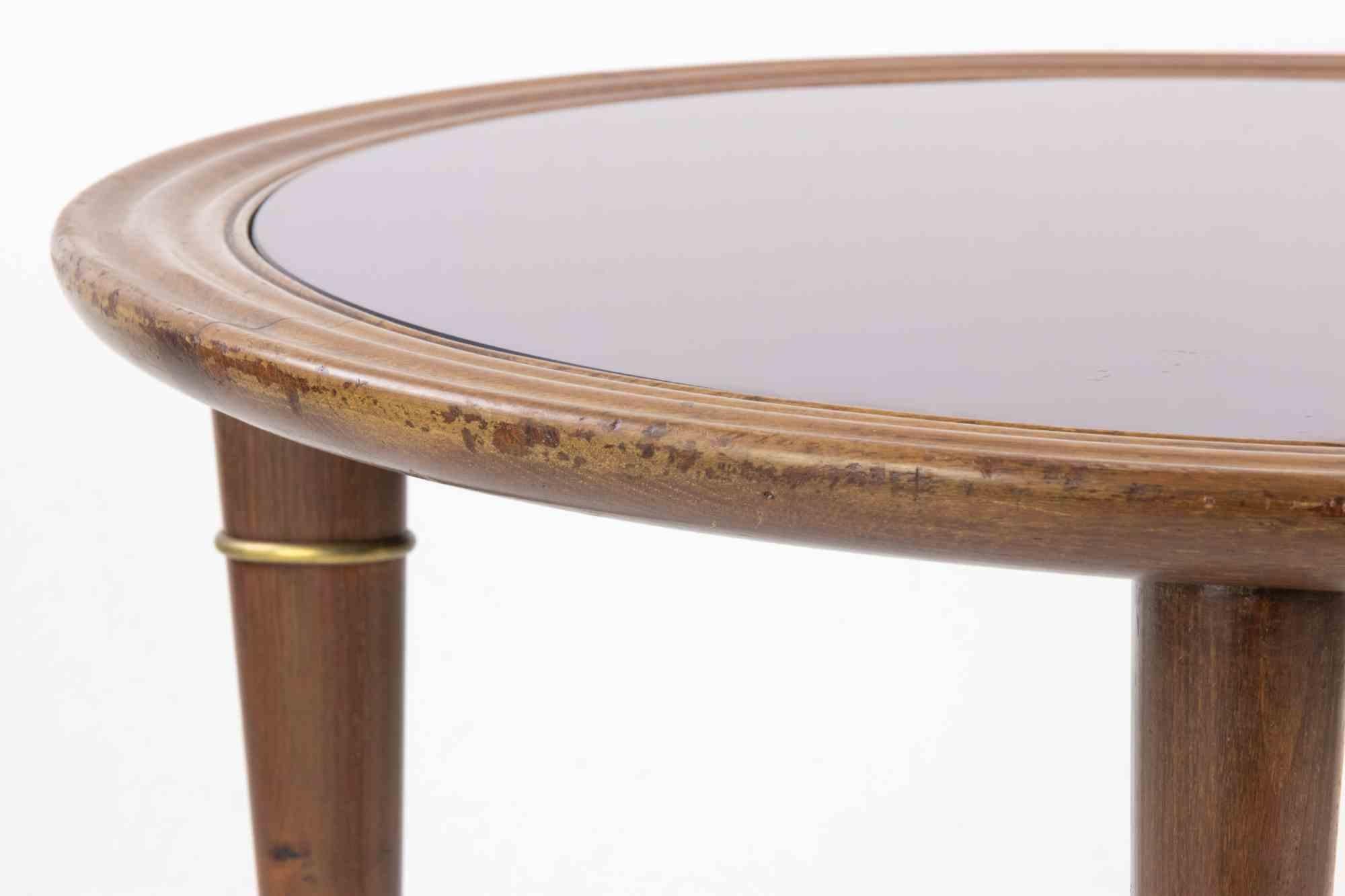 Couchtisch im Vintage-Stil von Paolo Buffa, Italien, 1950er Jahre im Zustand „Gut“ im Angebot in Roma, IT