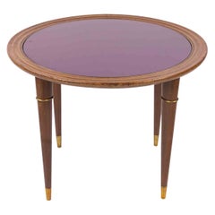 Table basse vintage dans le style de Paolo Buffa, Italie, années 1950