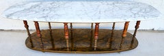 Vintage Coffee Table Italian Marble