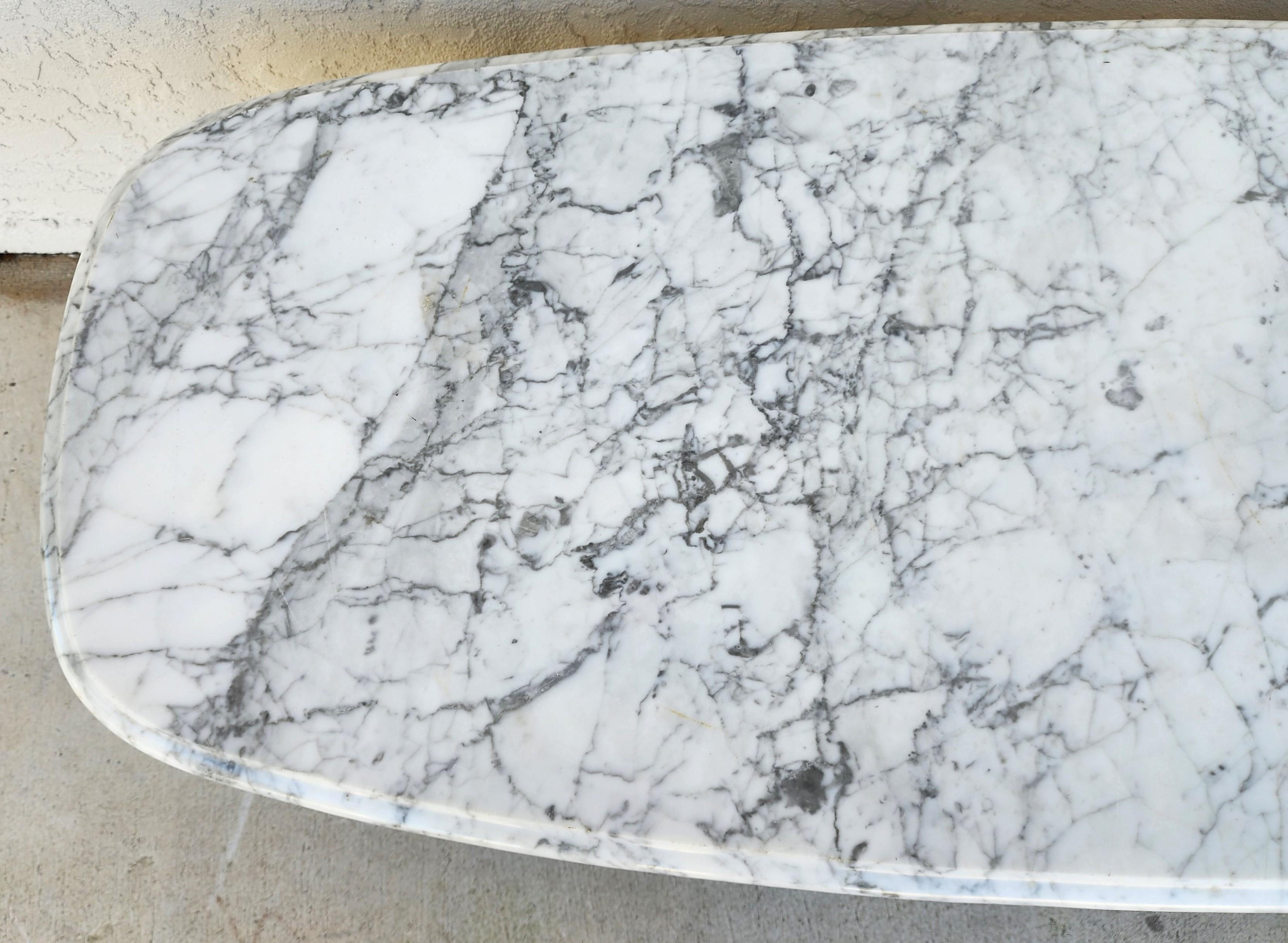 Laiton Table basse italienne marbre en vente