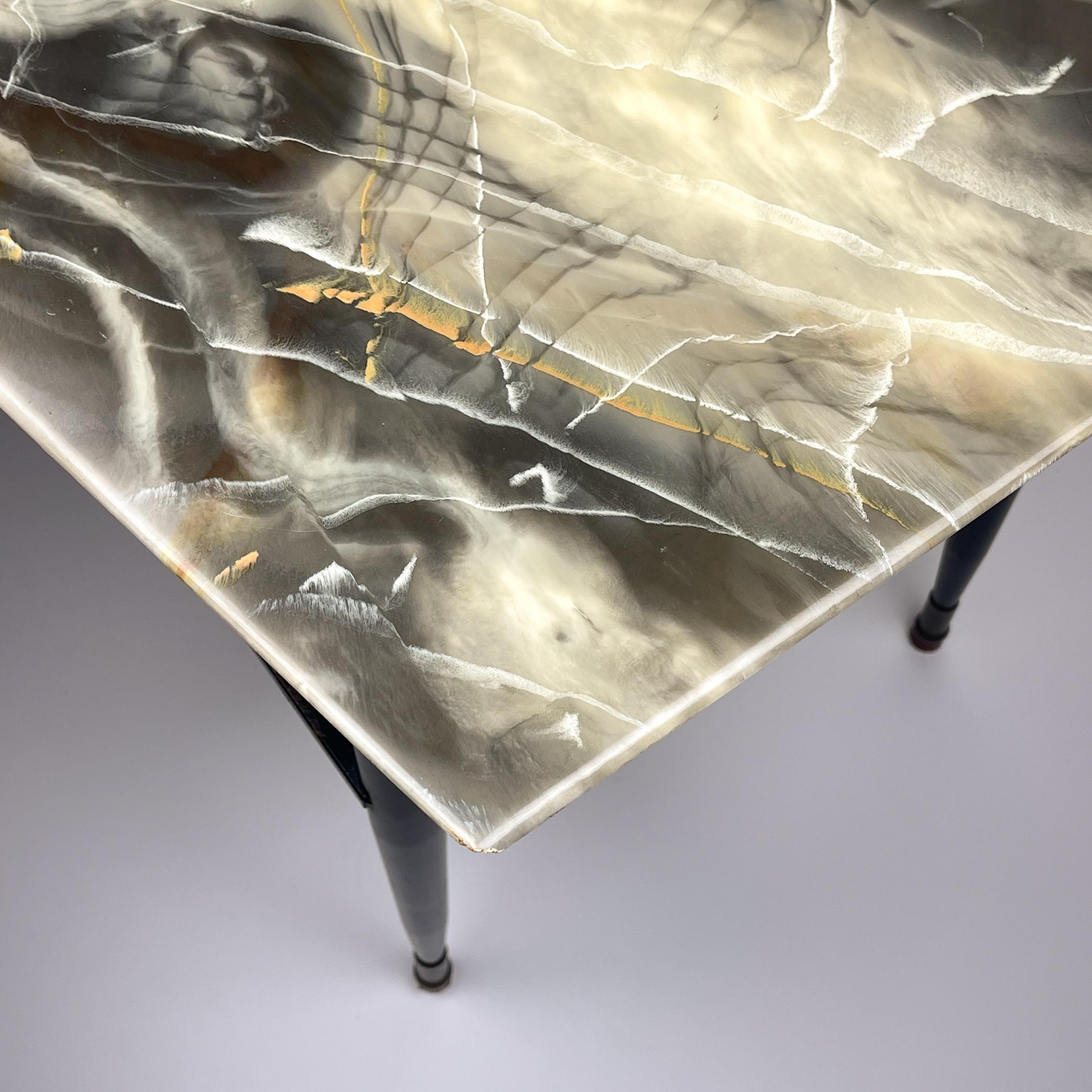 Mesa de centro vintage Italia años 50 Art Decó en venta
