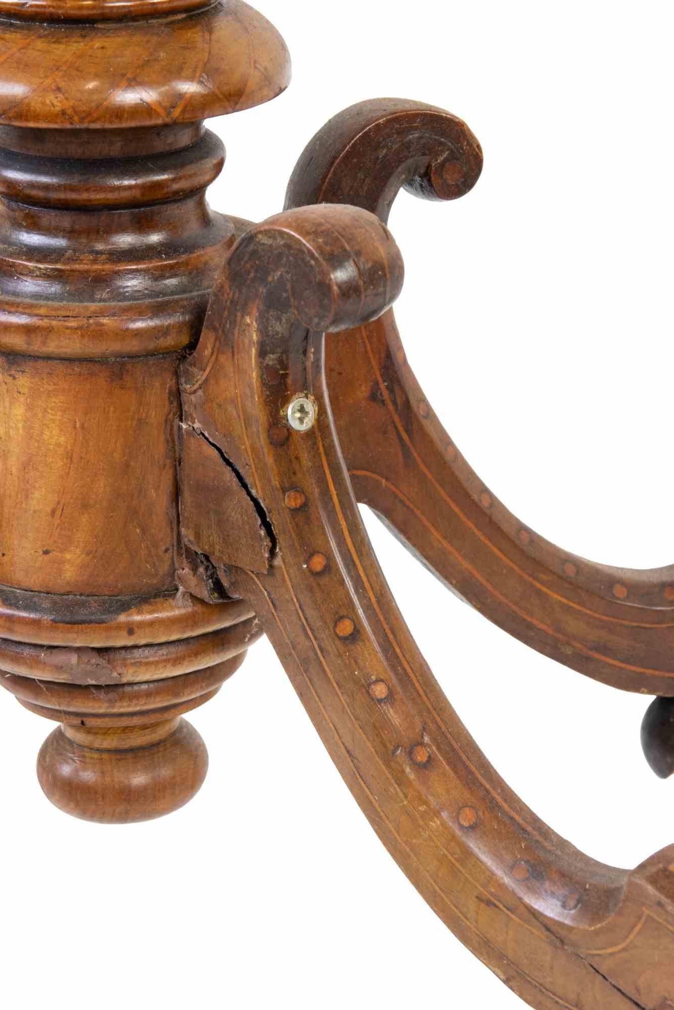 Couchtisch im Vintage-Stil, Italien, 19. Jahrhundert (Holz) im Angebot