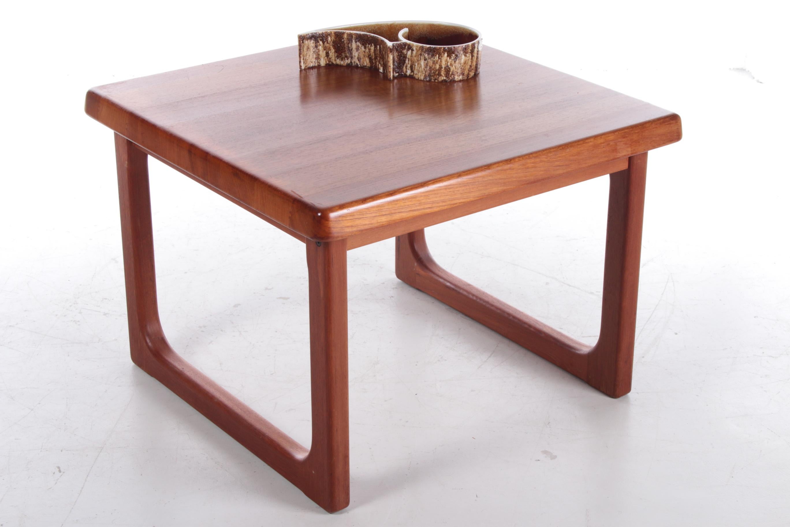 Vintage coffee table Niels Bach for Randers Denmark, 1970s


This table is a design by Niels Bach, born in Denmark.

It was made by Randers in the 1970s. There is a stamp on the bottom that was then applied by hand.

It has a nice look and a