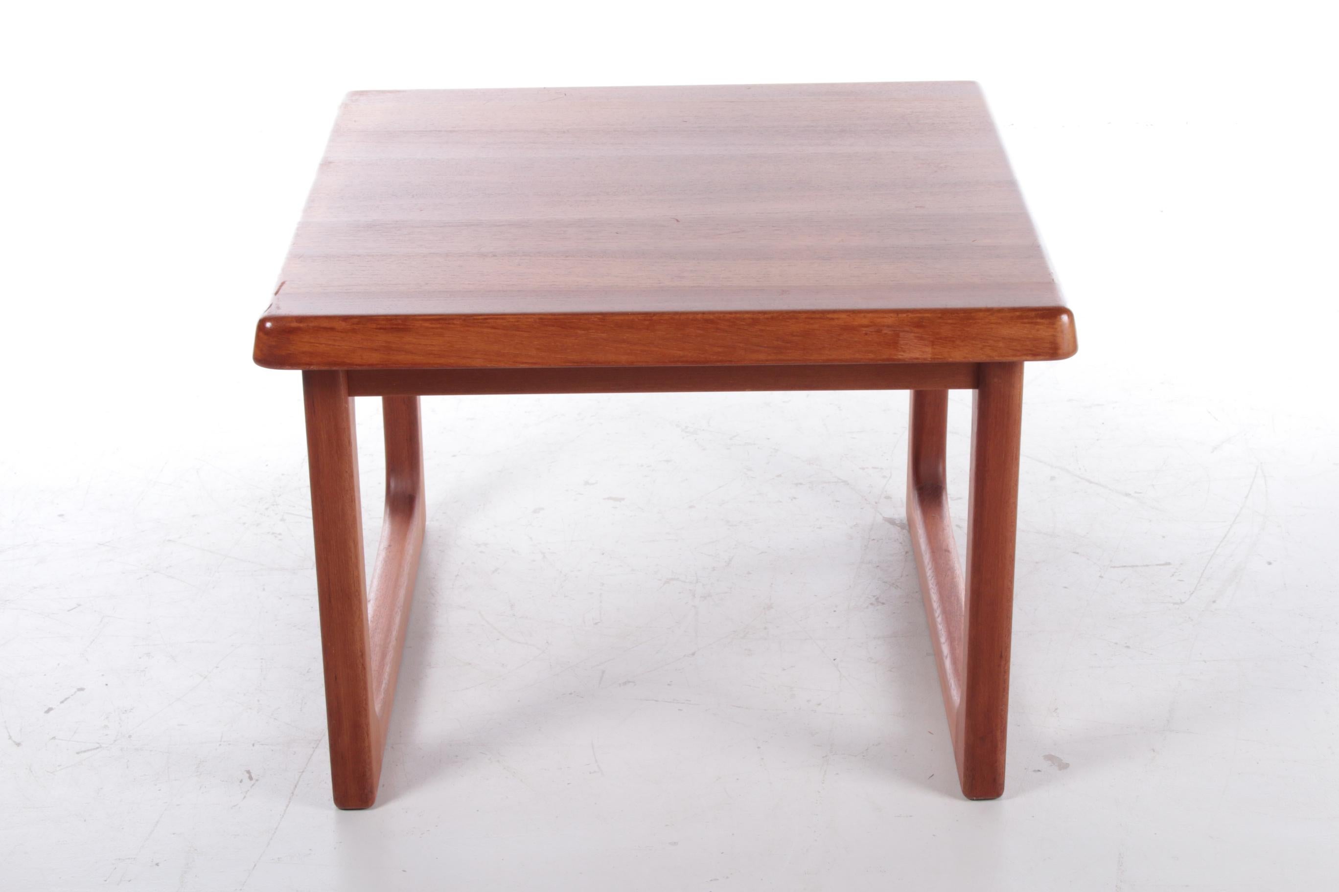 Danish Vintage Coffee Table Niels Bach for Randers Denmark, 1970s For Sale