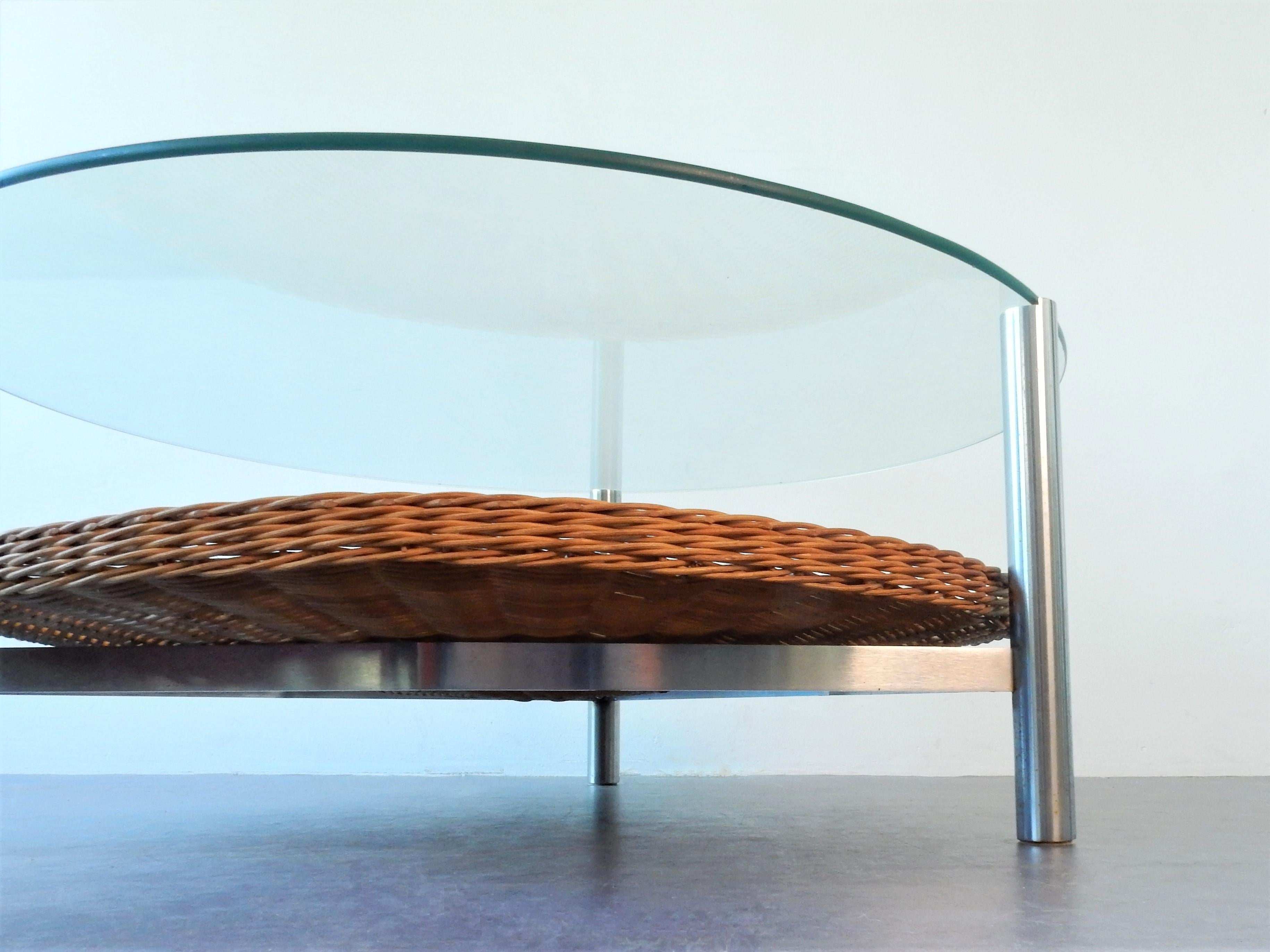 metal basket coffee table