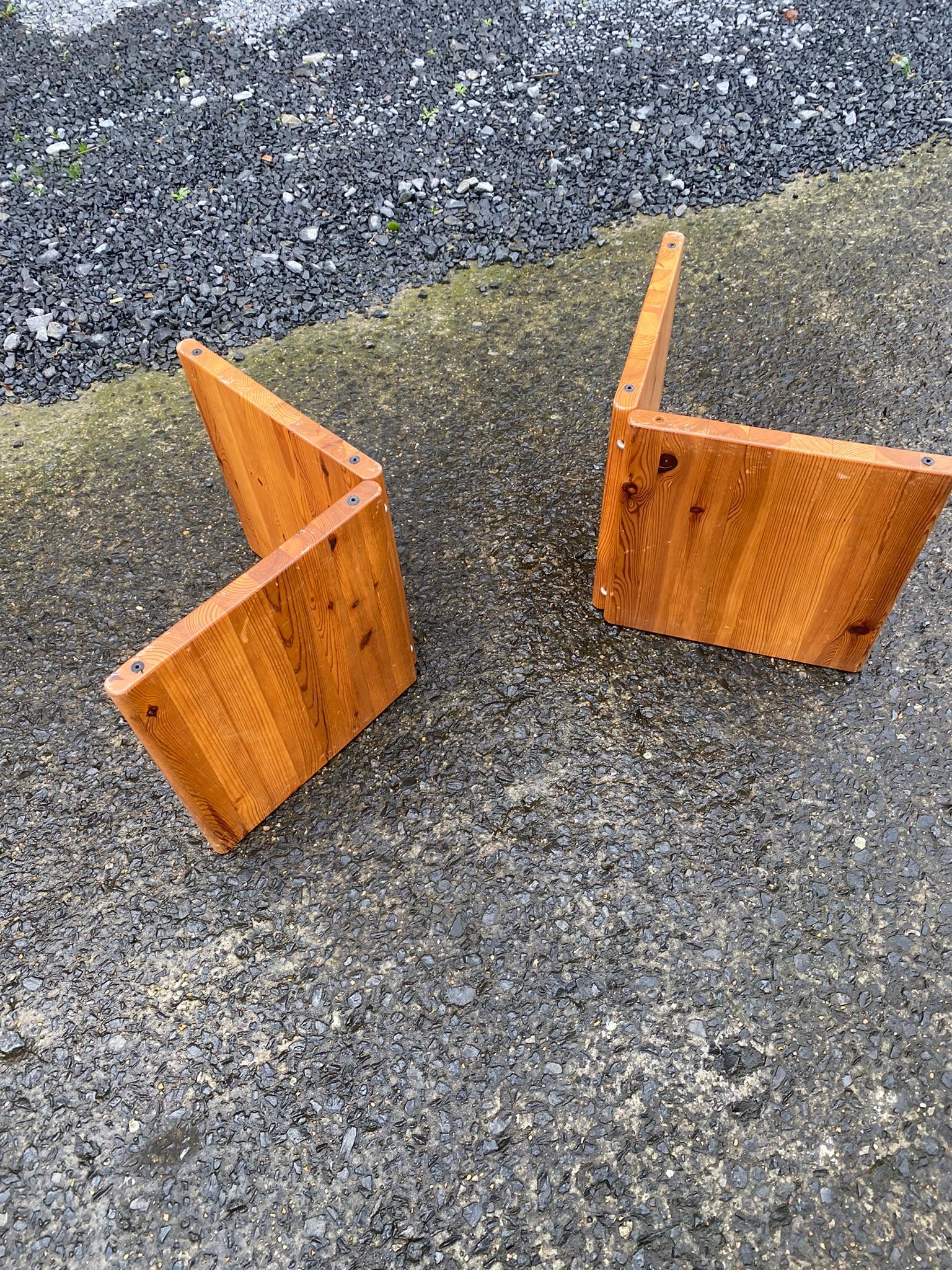 Vintage Coffee Table, Pine and Slate, circa 1960 For Sale 3