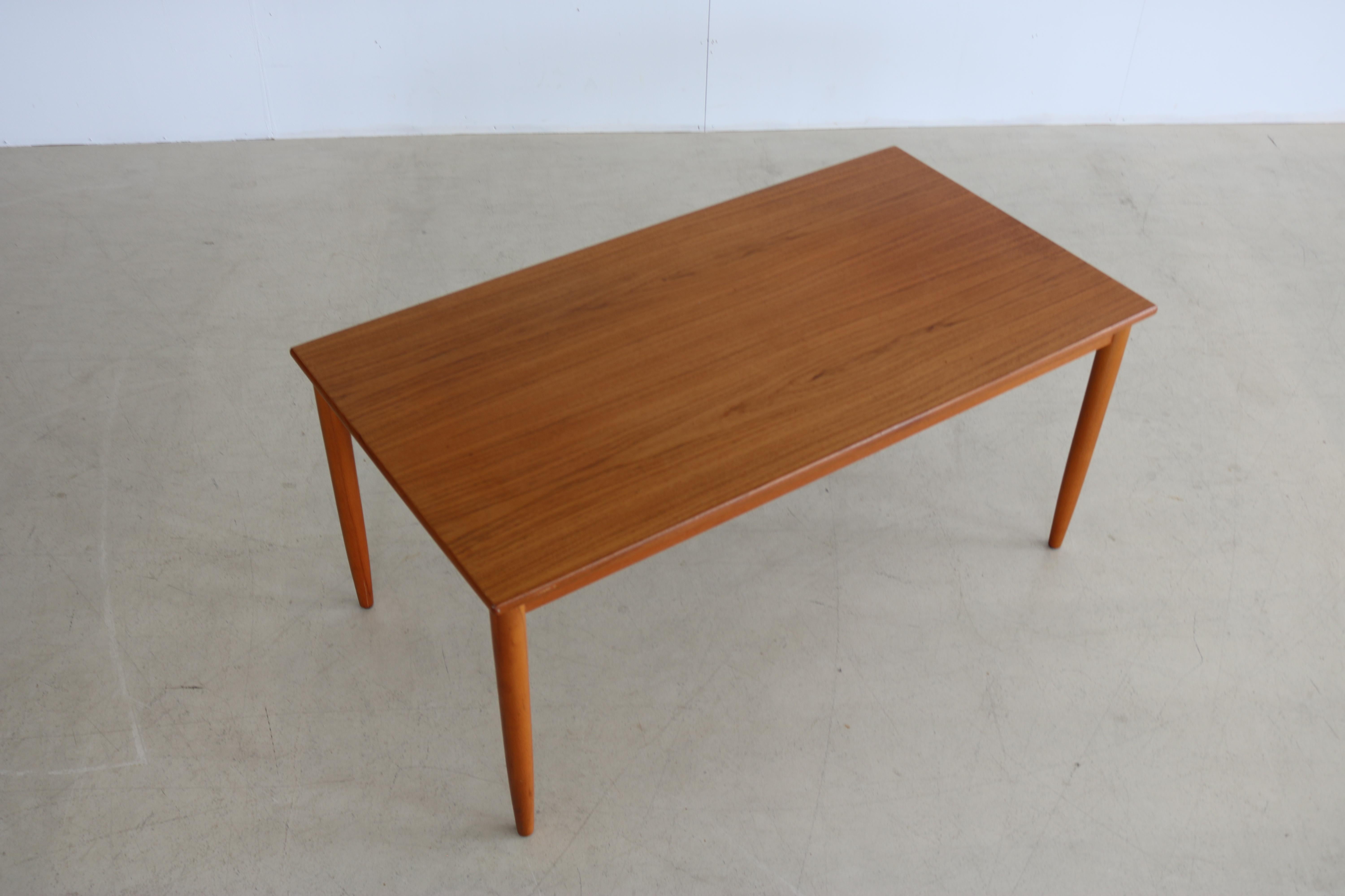 table basse vintage  table d'appoint  60s  Suède en vente 1