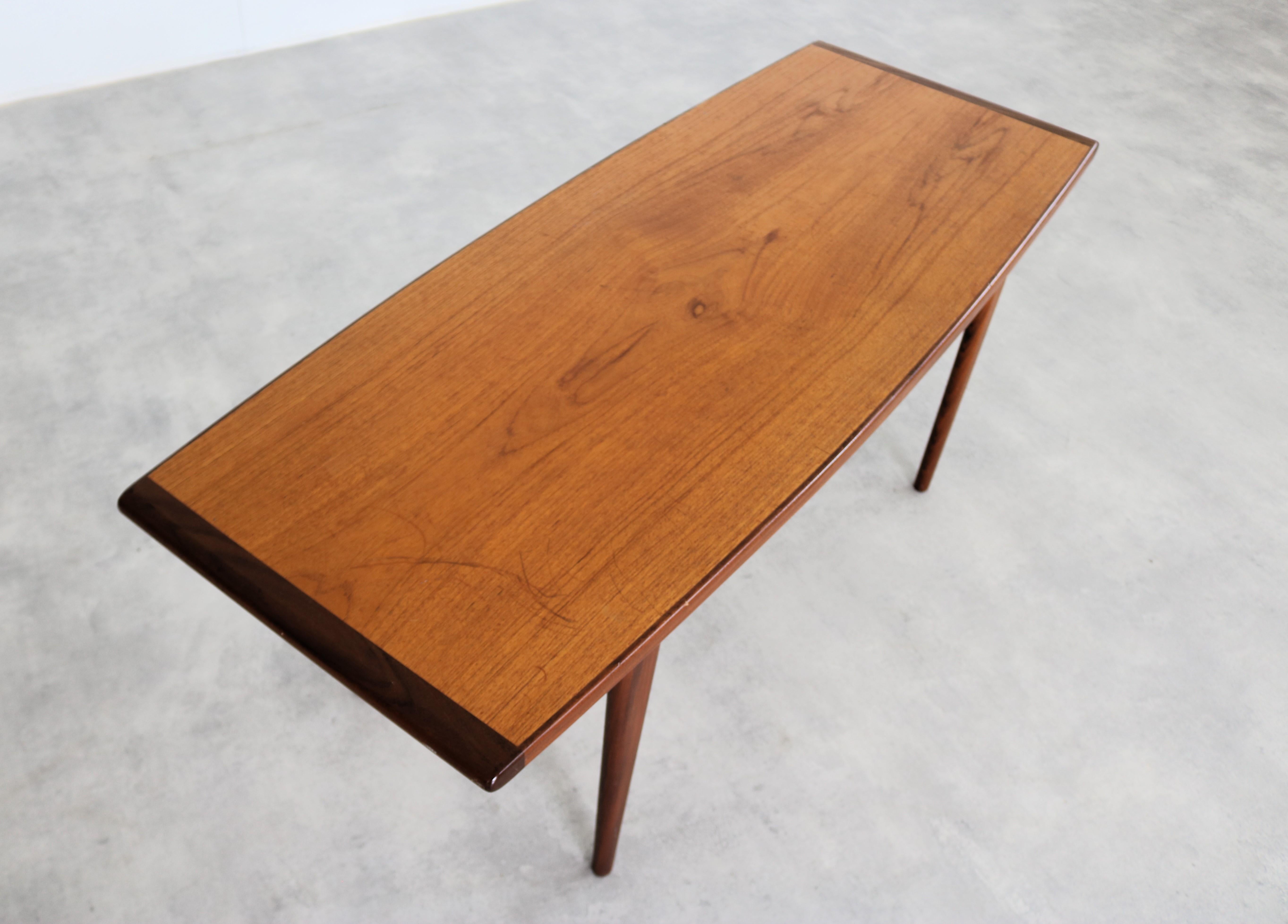 Mid-20th Century vintage coffee table  side table  teak  60's  For Sale