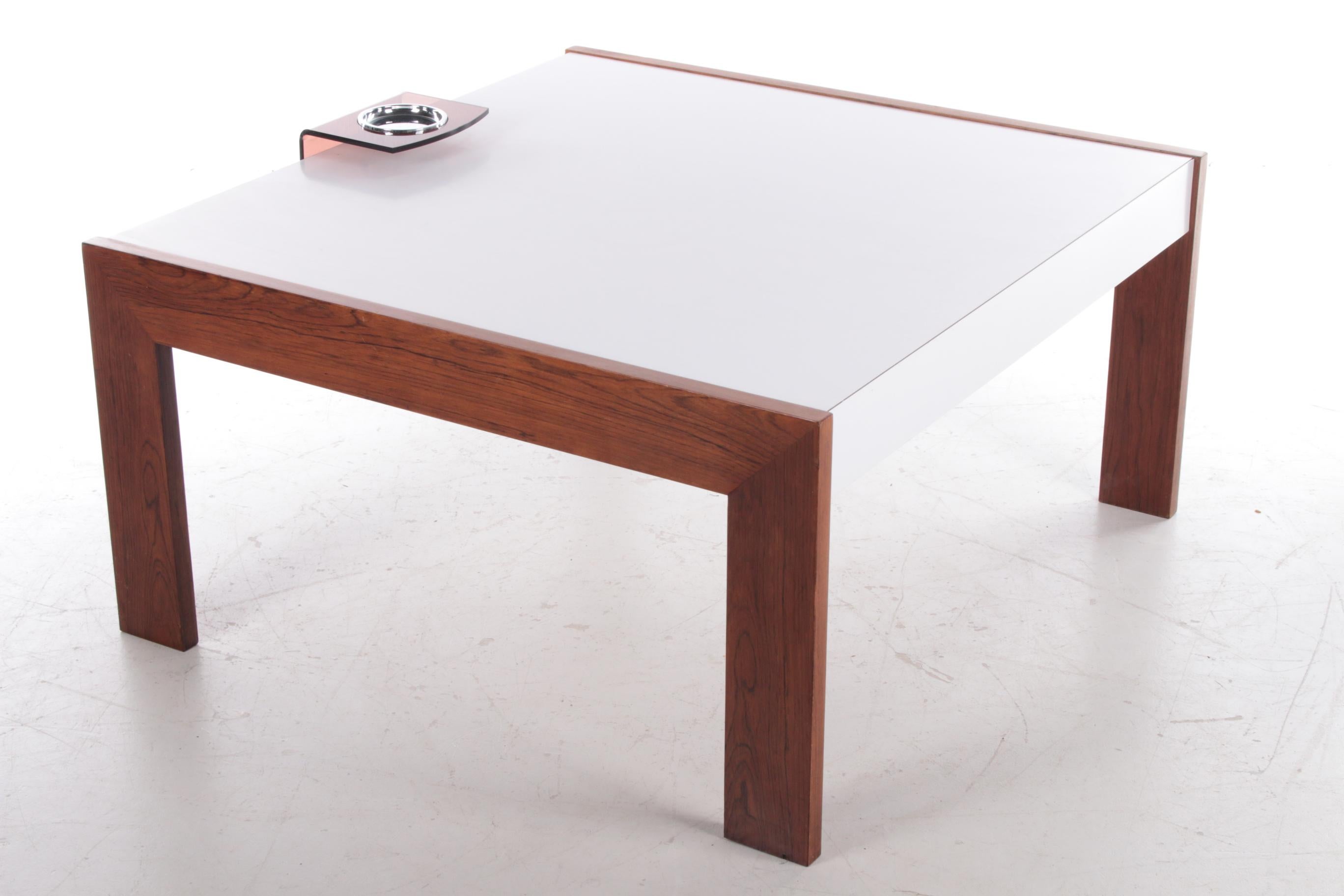 table with built in ashtray