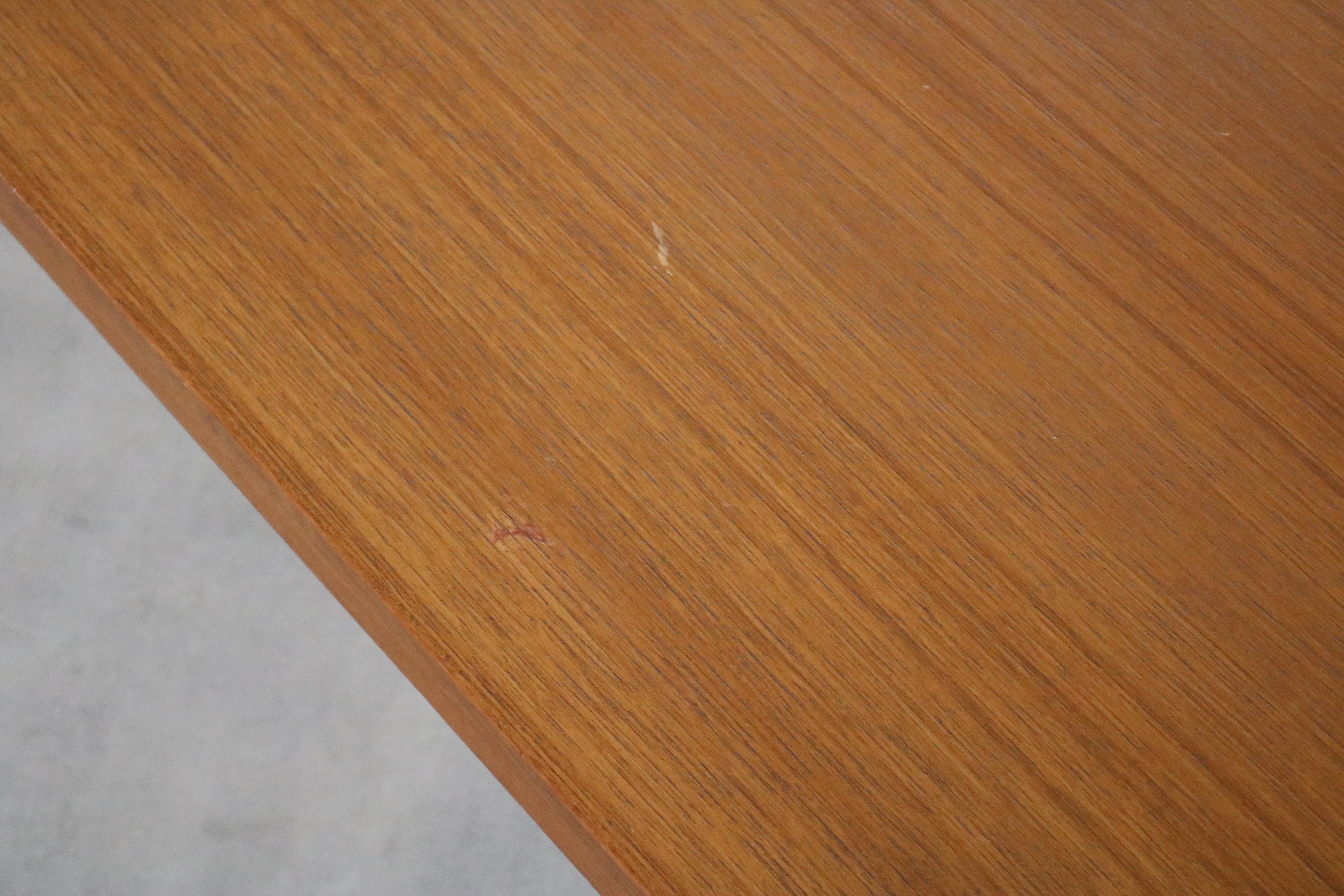 Teck table basse vintage  tableau  60s  Suédois en vente