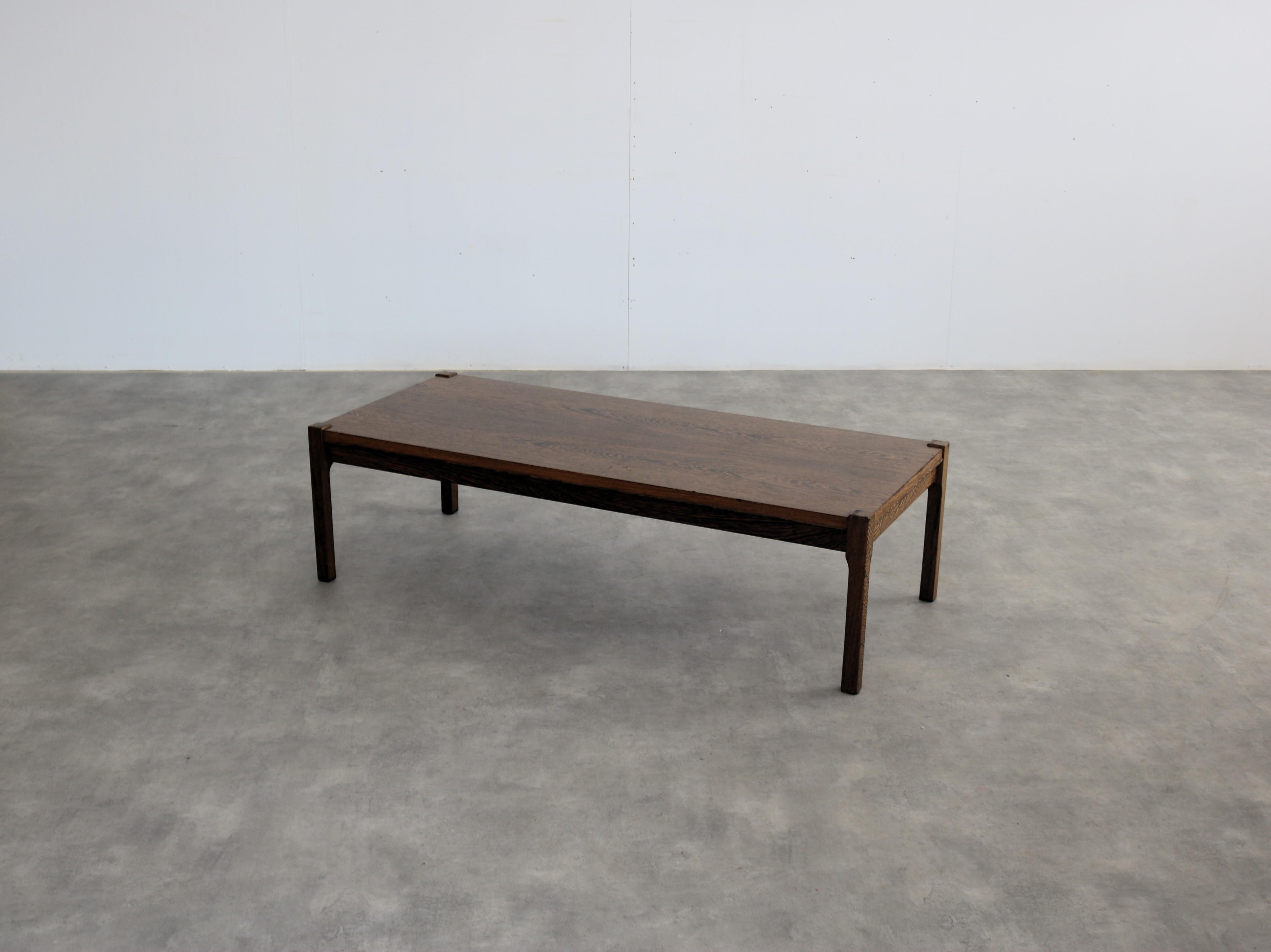 Vintage-Couchtisch  Tabelle  60s  Wenge (Niederländisch) im Angebot