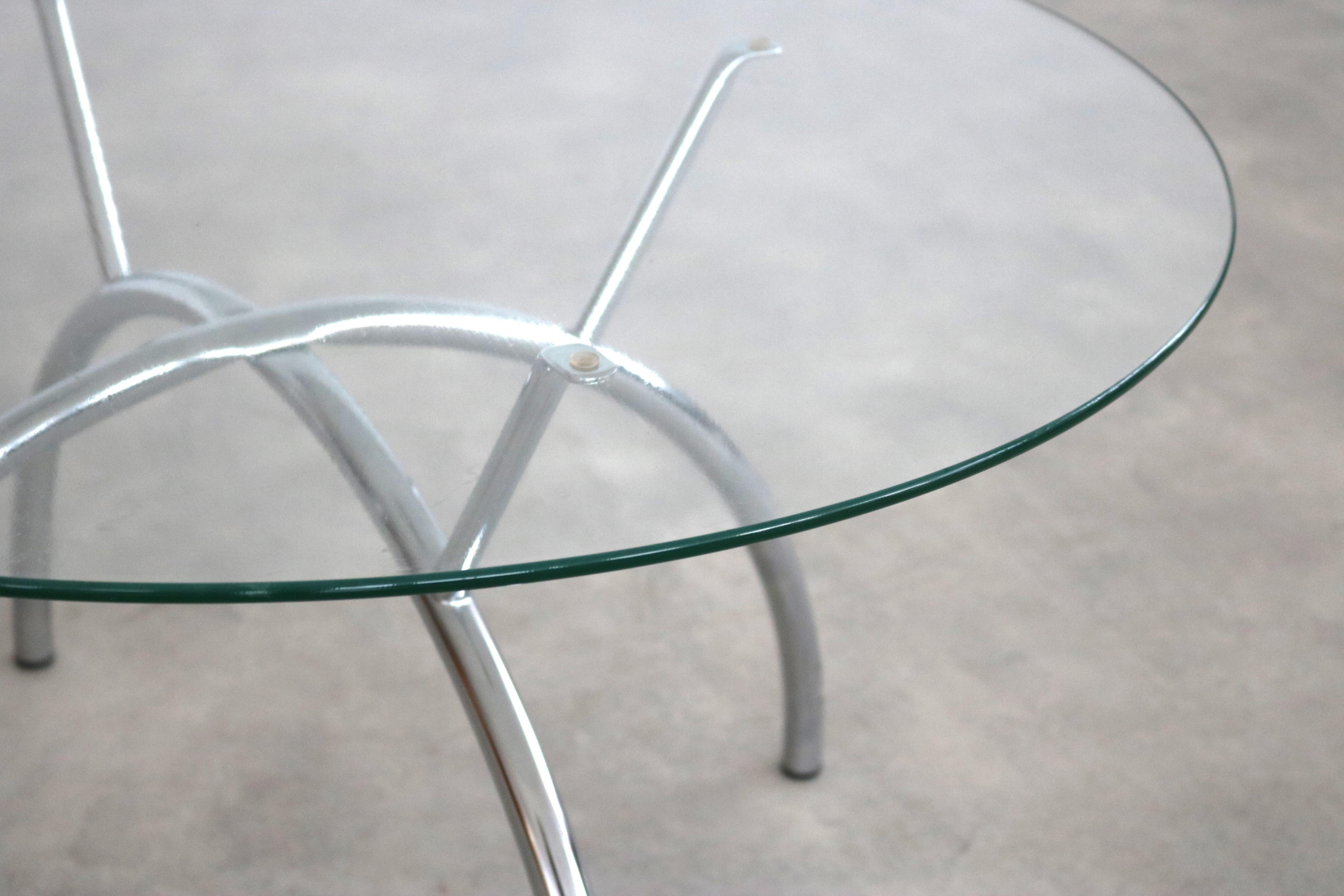Glass vintage coffee table  table  80s  Swedish