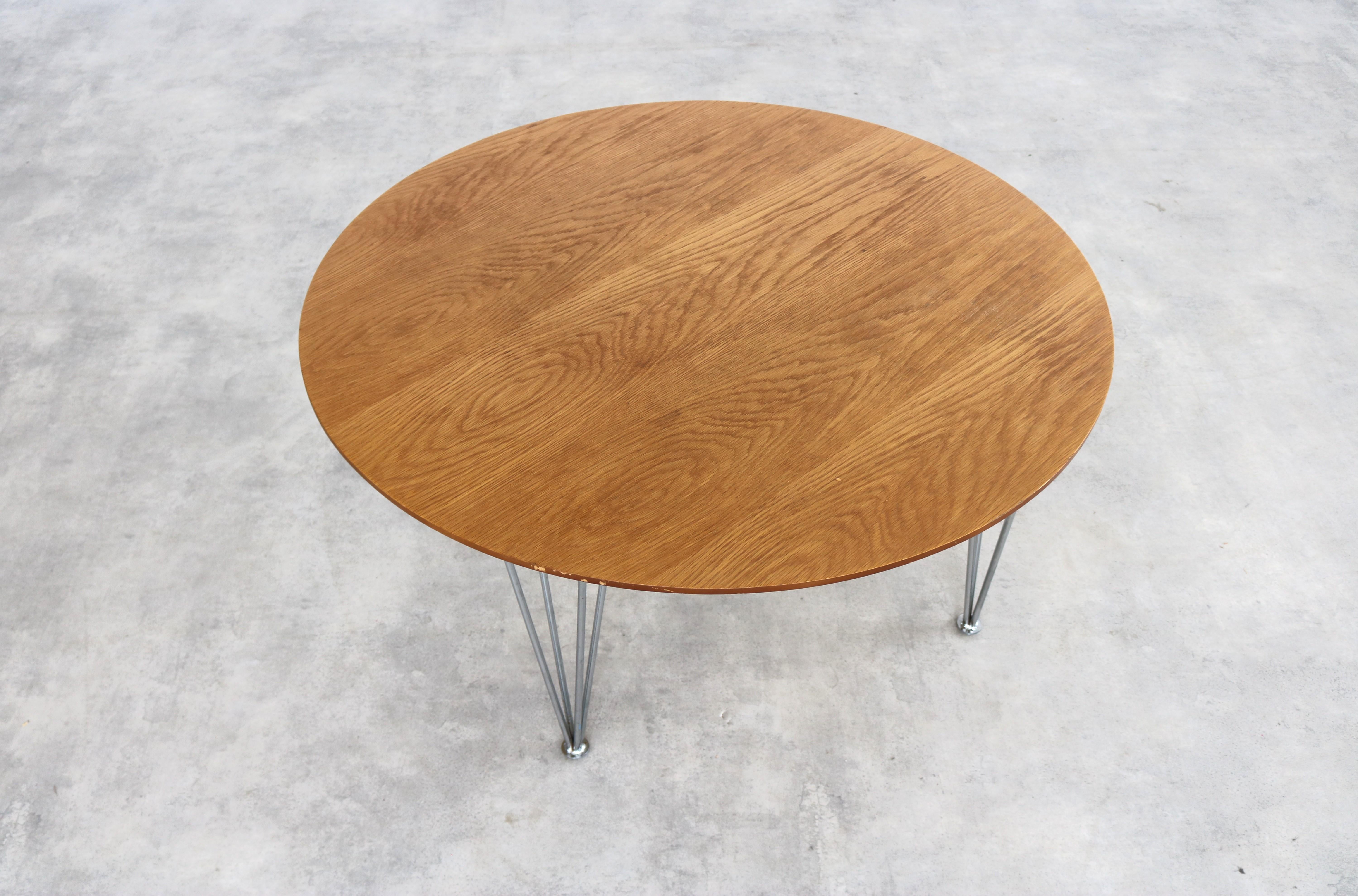 Chrome vintage coffee table  table  80s  Swedish For Sale