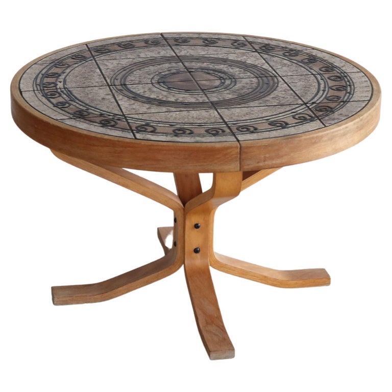 vintage coffee table table H.M. Sofaborde Denmark For Sale at 1stDibs