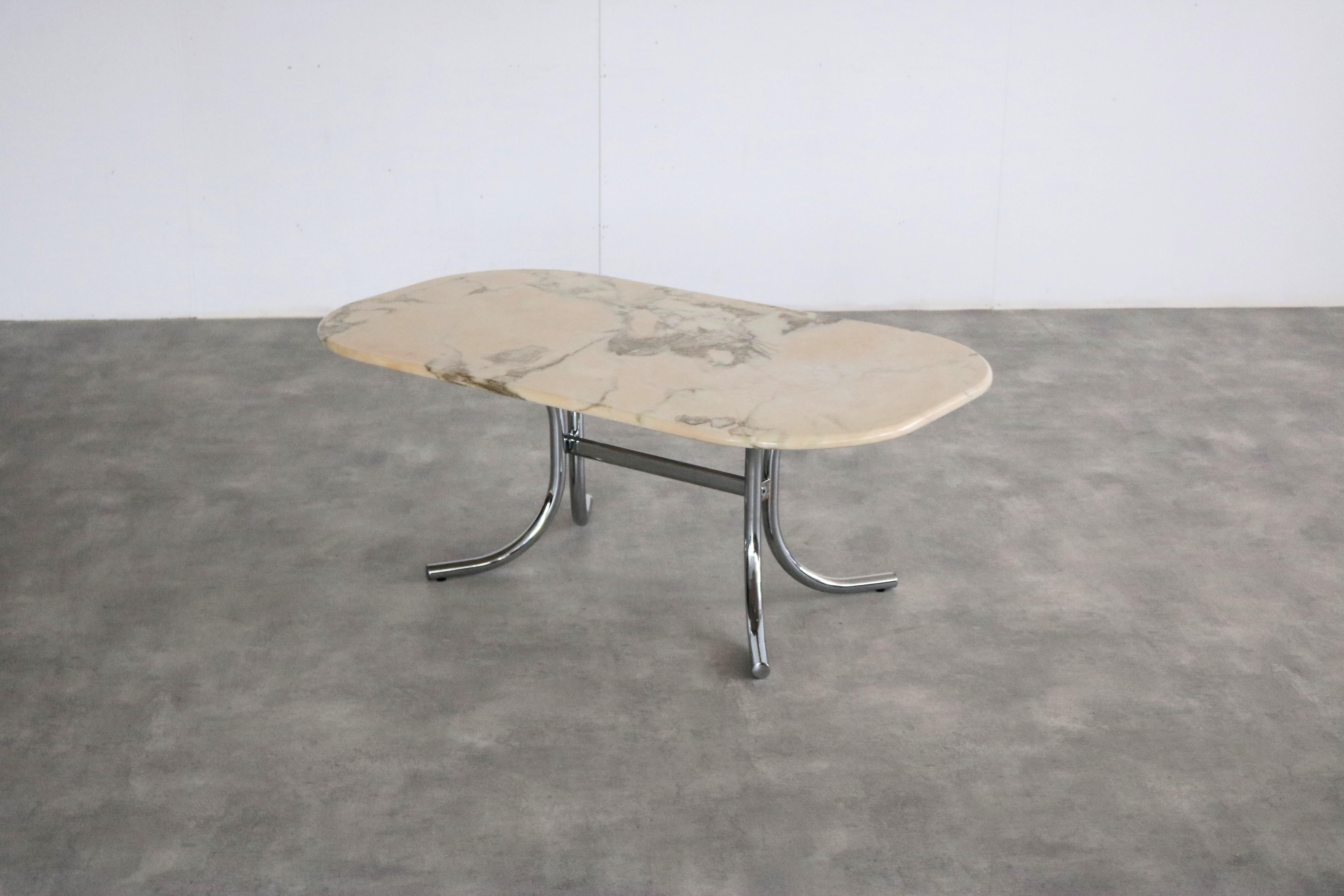 Swedish vintage coffee table | table | marble | Sweden (2) For Sale