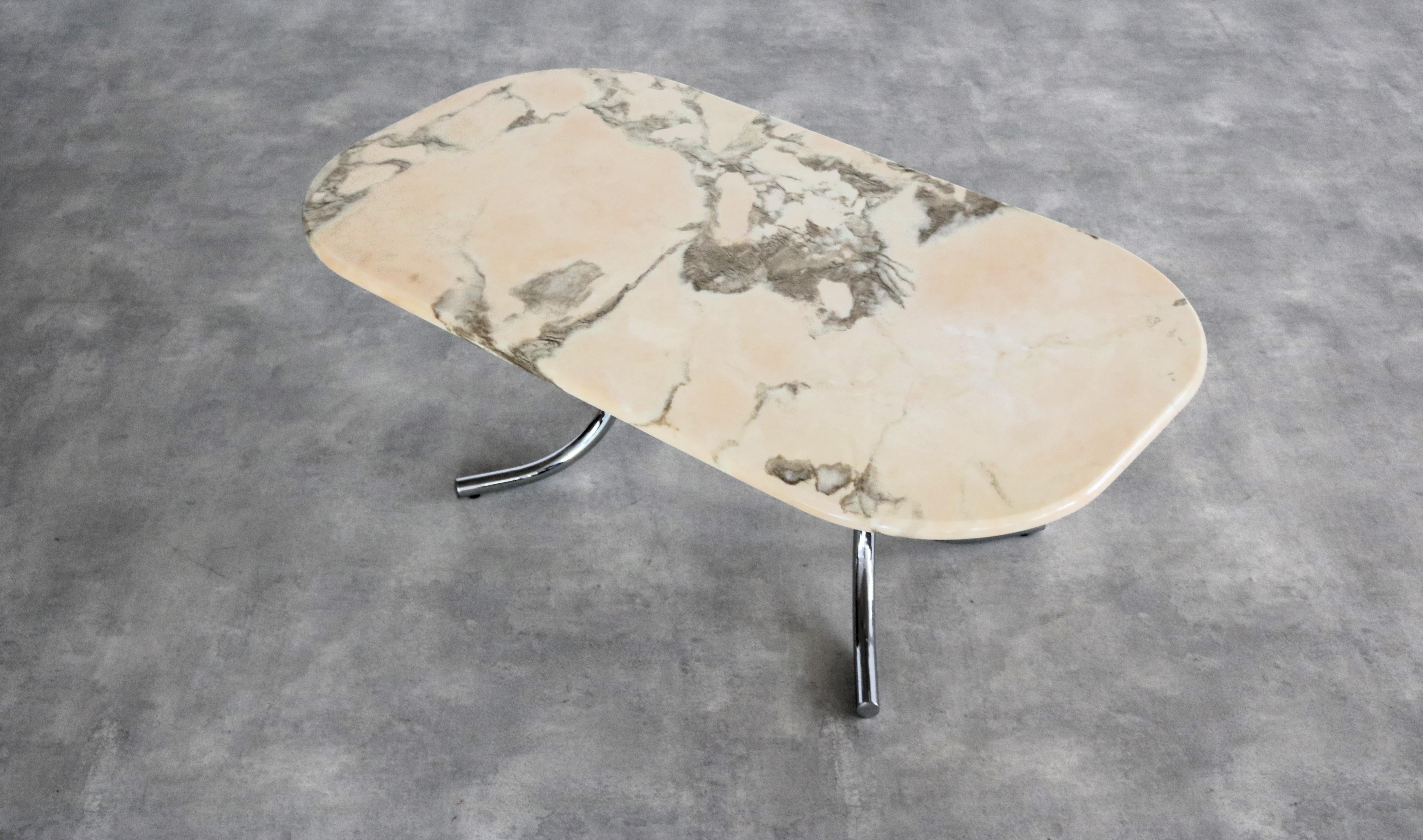 vintage coffee table | table | marble | Sweden (2) For Sale 3