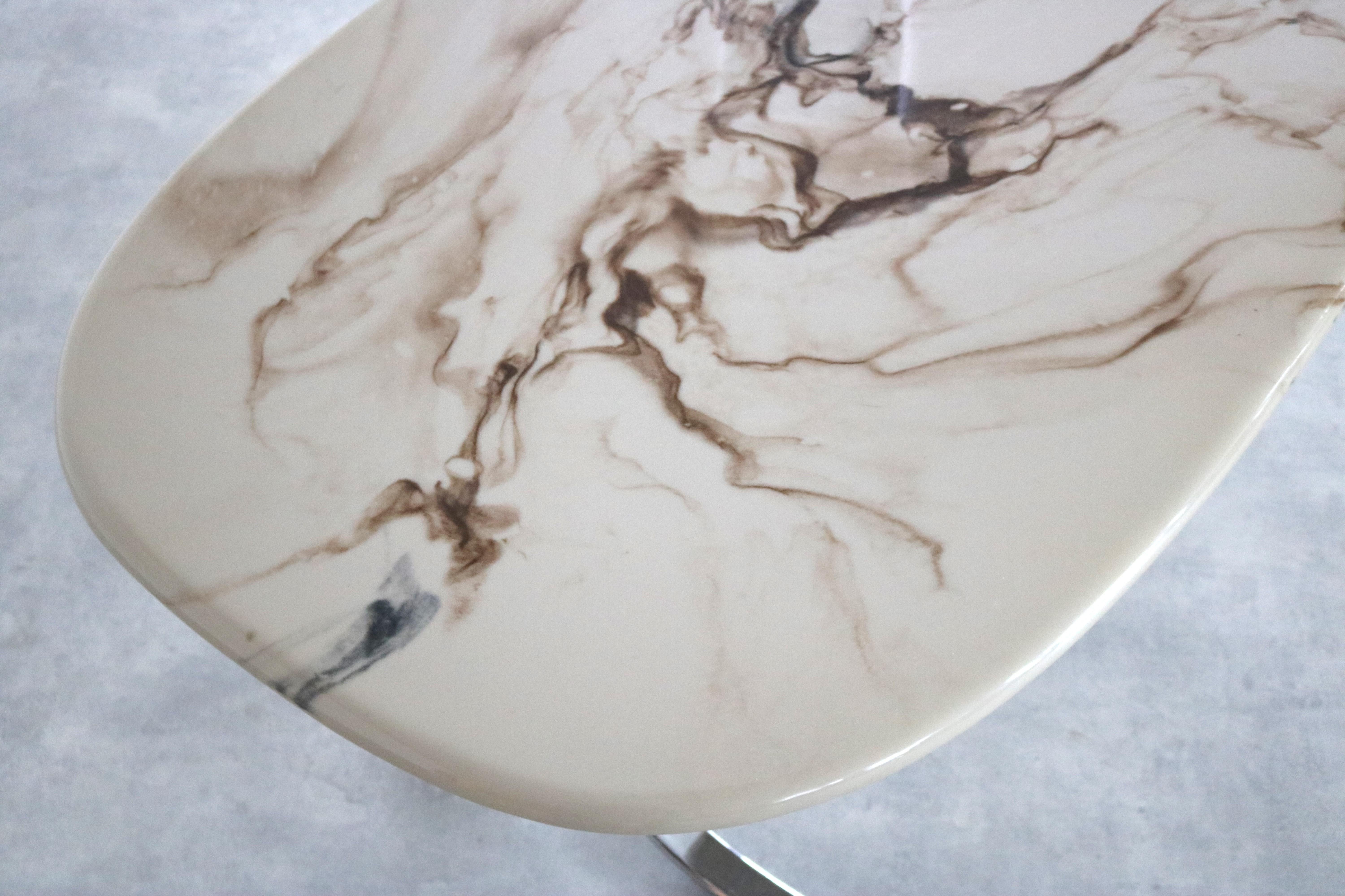 vintage coffee table | table | marble | Sweden (3) For Sale 1