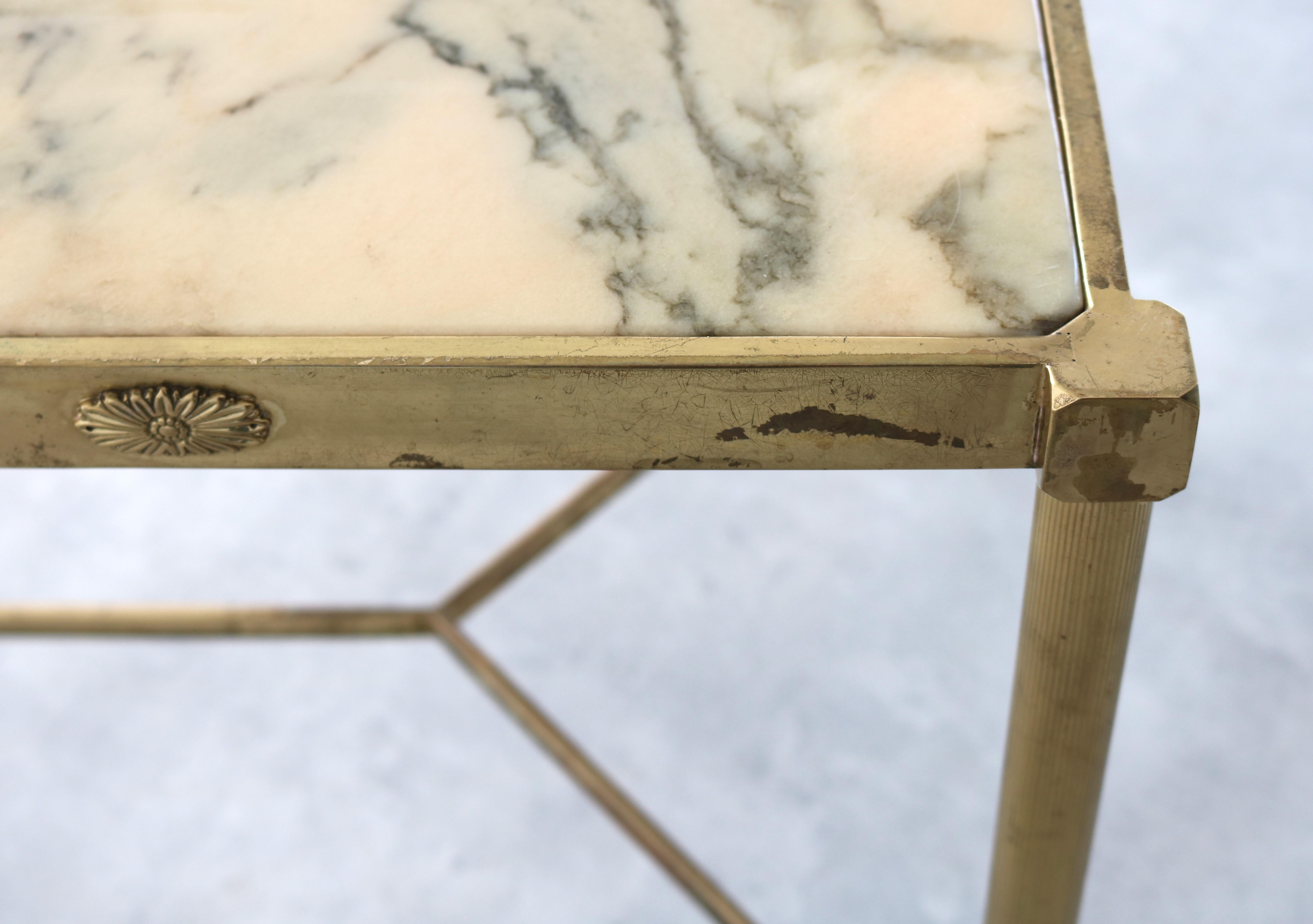 vintage coffee table  table  marble  Swedish 5