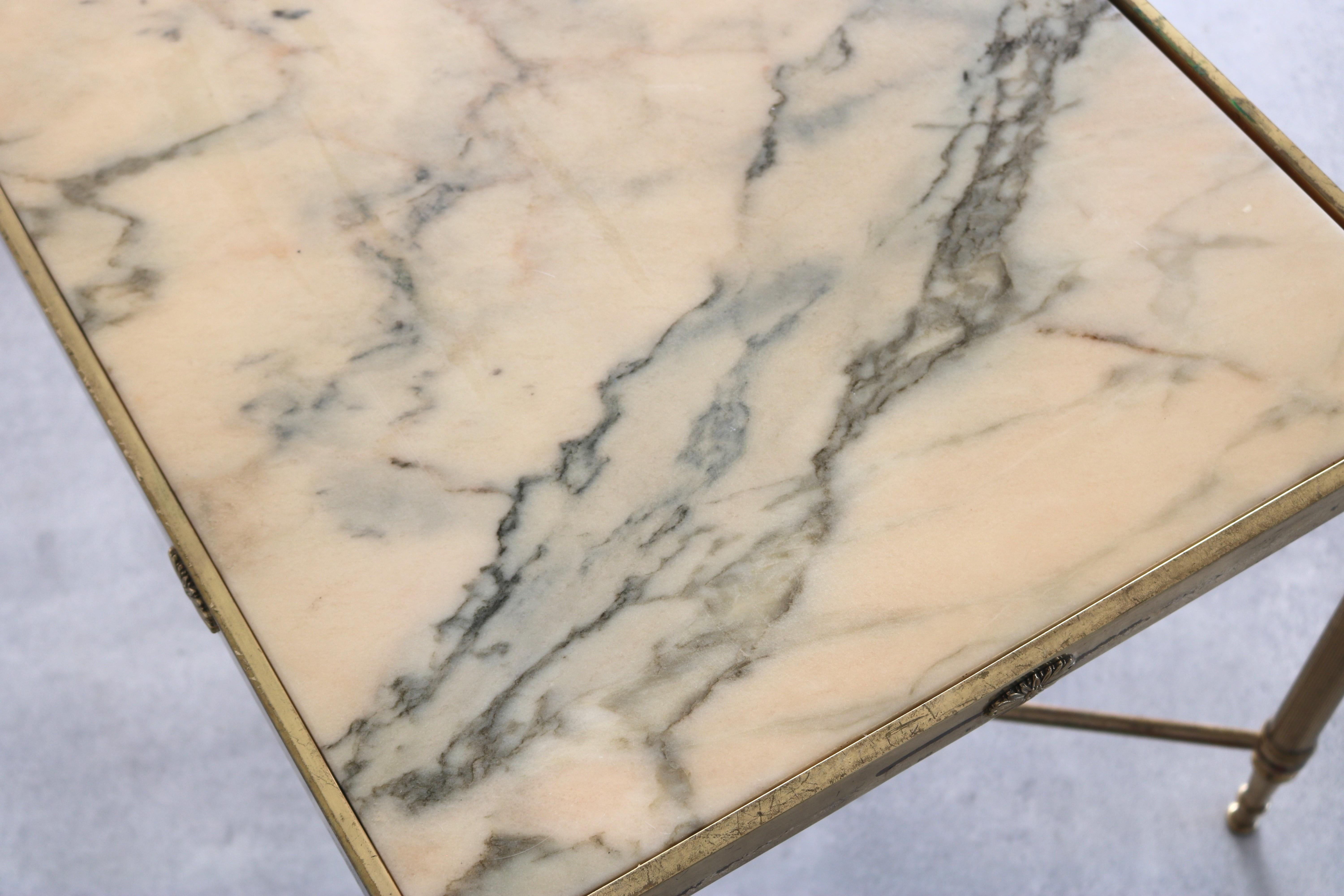 vintage coffee table  table  marble  Swedish 7