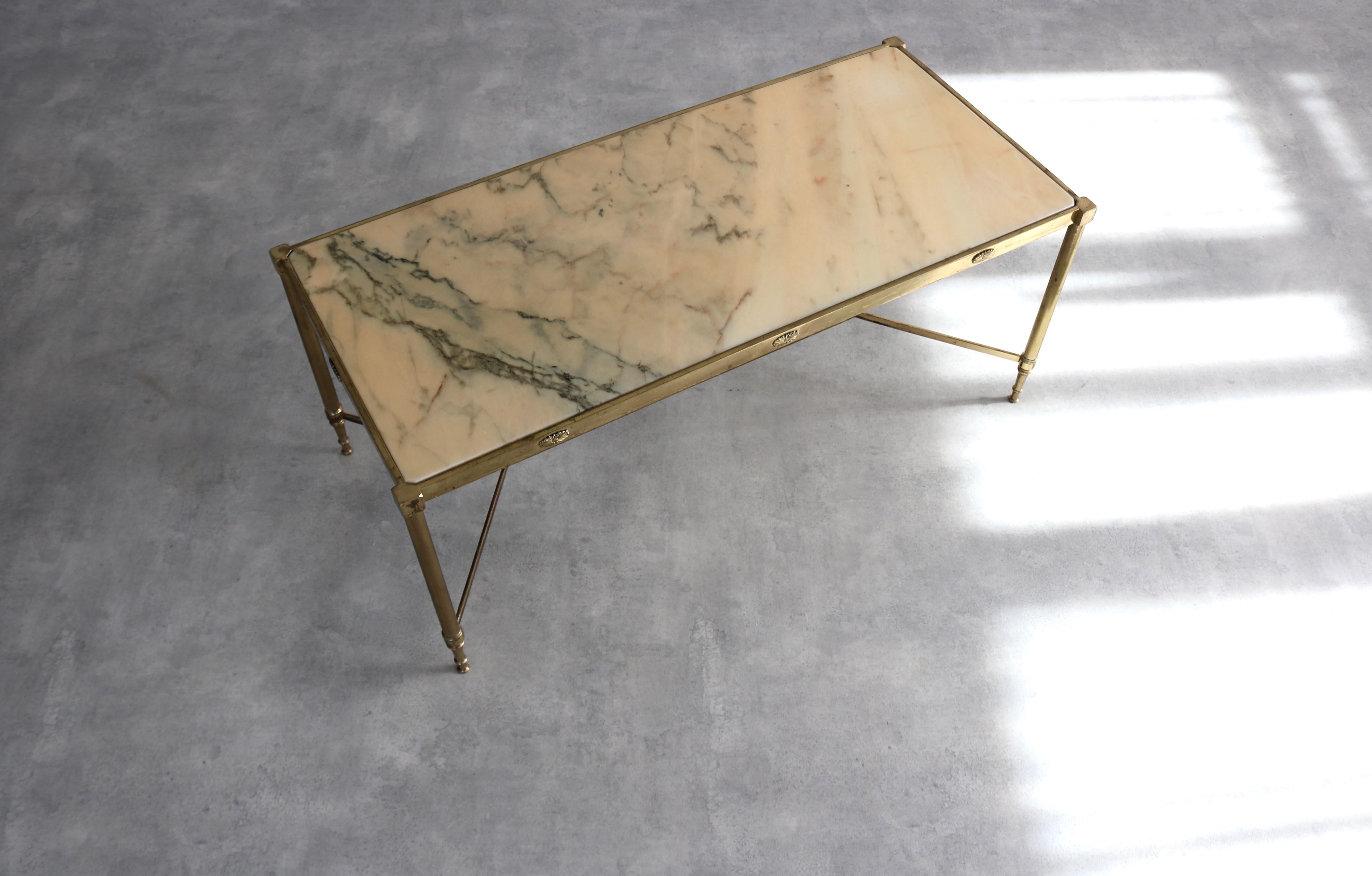 vintage coffee table  table  marble  Swedish 8