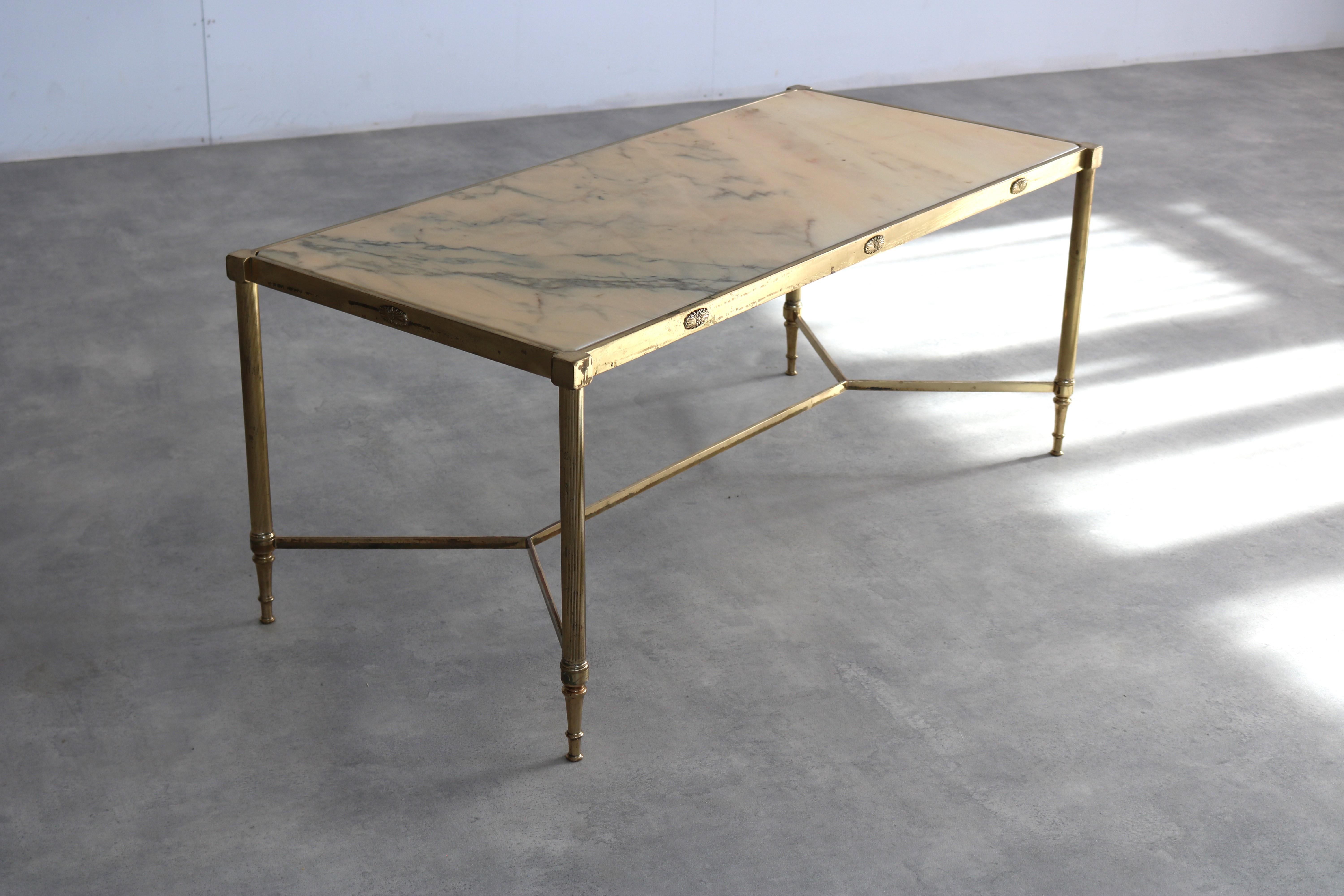 Mid-20th Century vintage coffee table  table  marble  Swedish