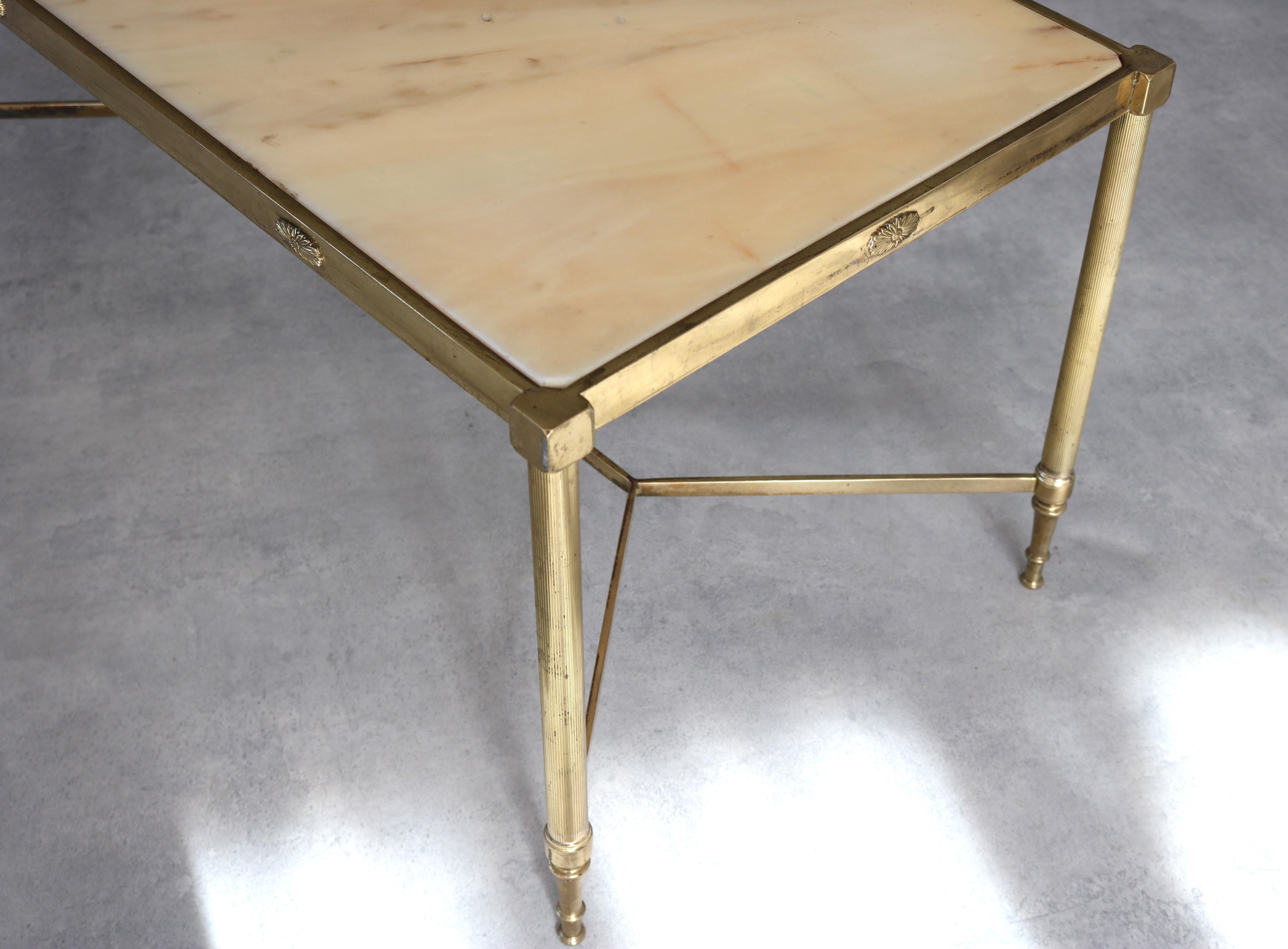 vintage coffee table  table  marble  Swedish 3