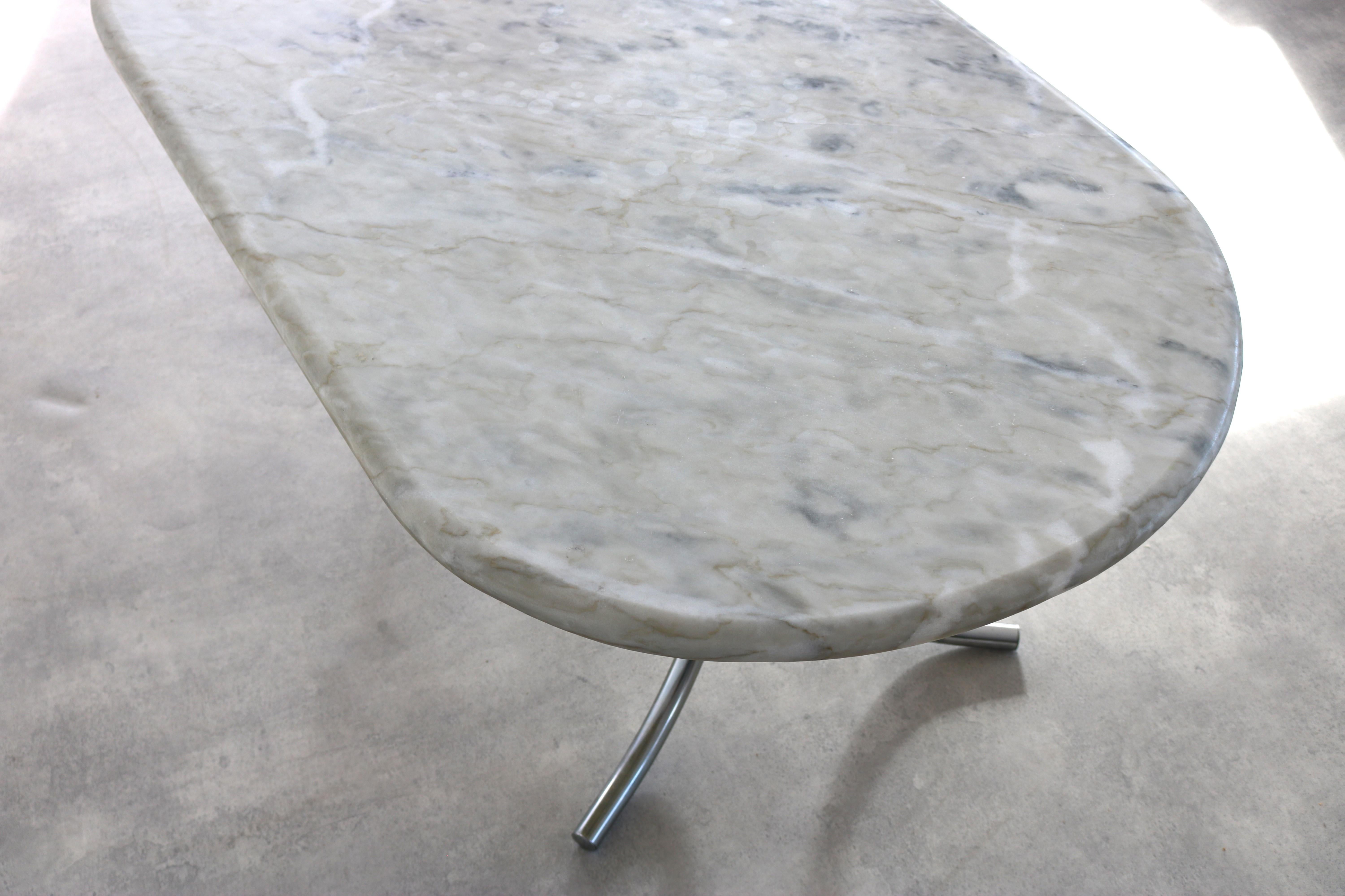 vintage coffee table  table  marble  Swedish  For Sale 3