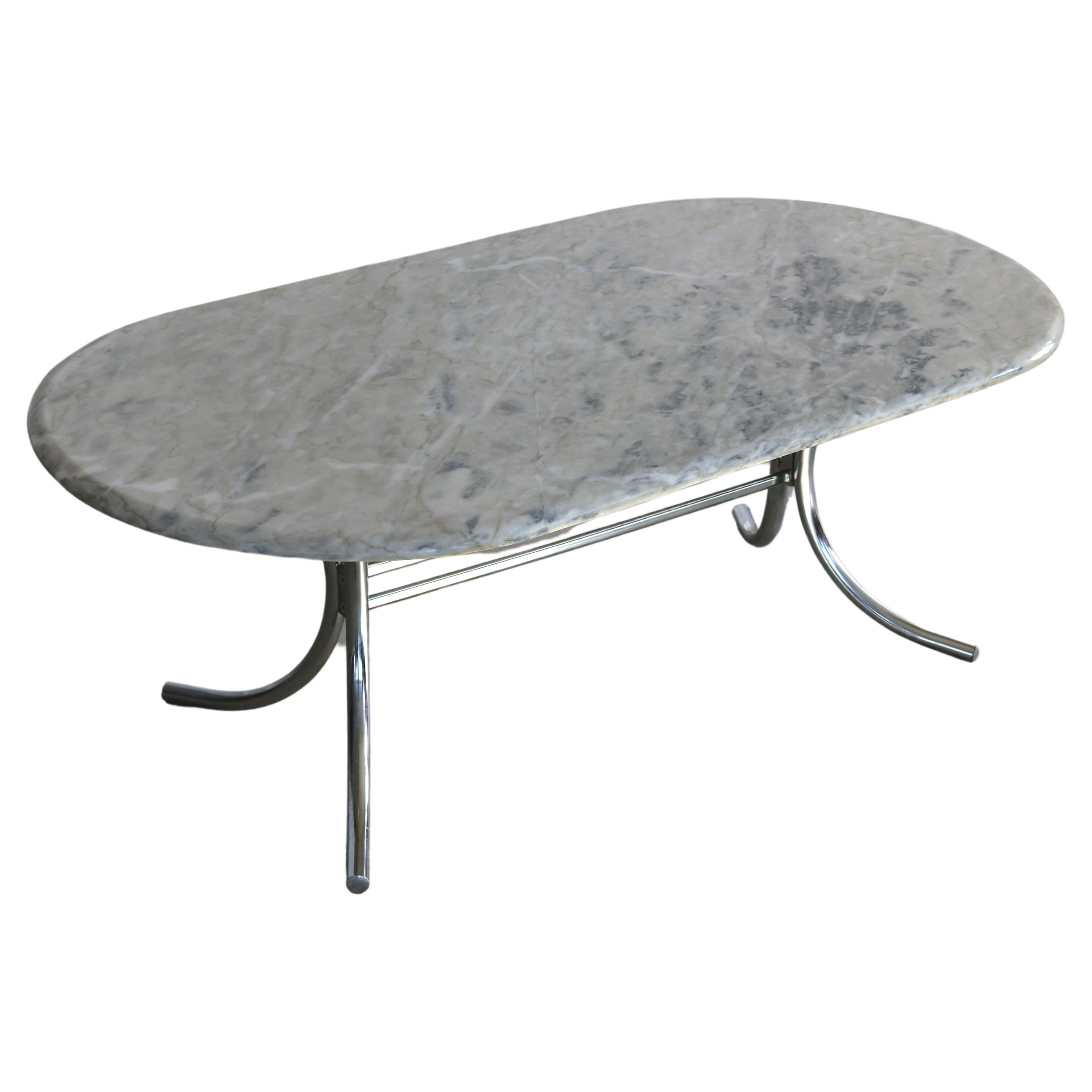 vintage coffee table  table  marble  Swedish 