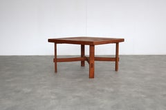 vintage coffee table  table  teak  60's