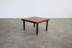table basse vintage  tableau  teck  60's