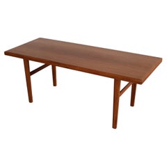Vintage-Couchtisch  Tabelle  Teakholz  60s  Schweden