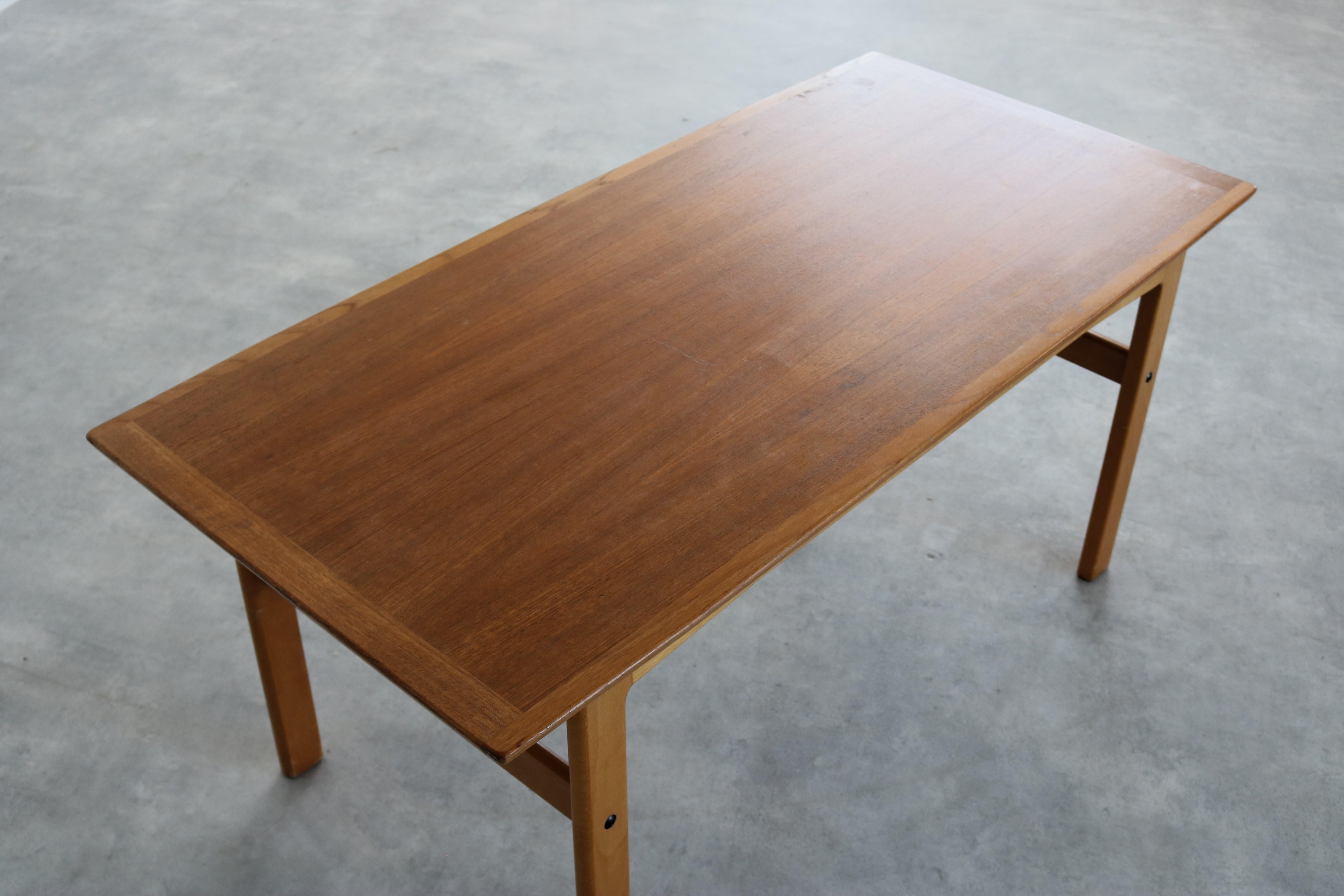 vintage coffee table  teak   1960s  Swedish For Sale 1