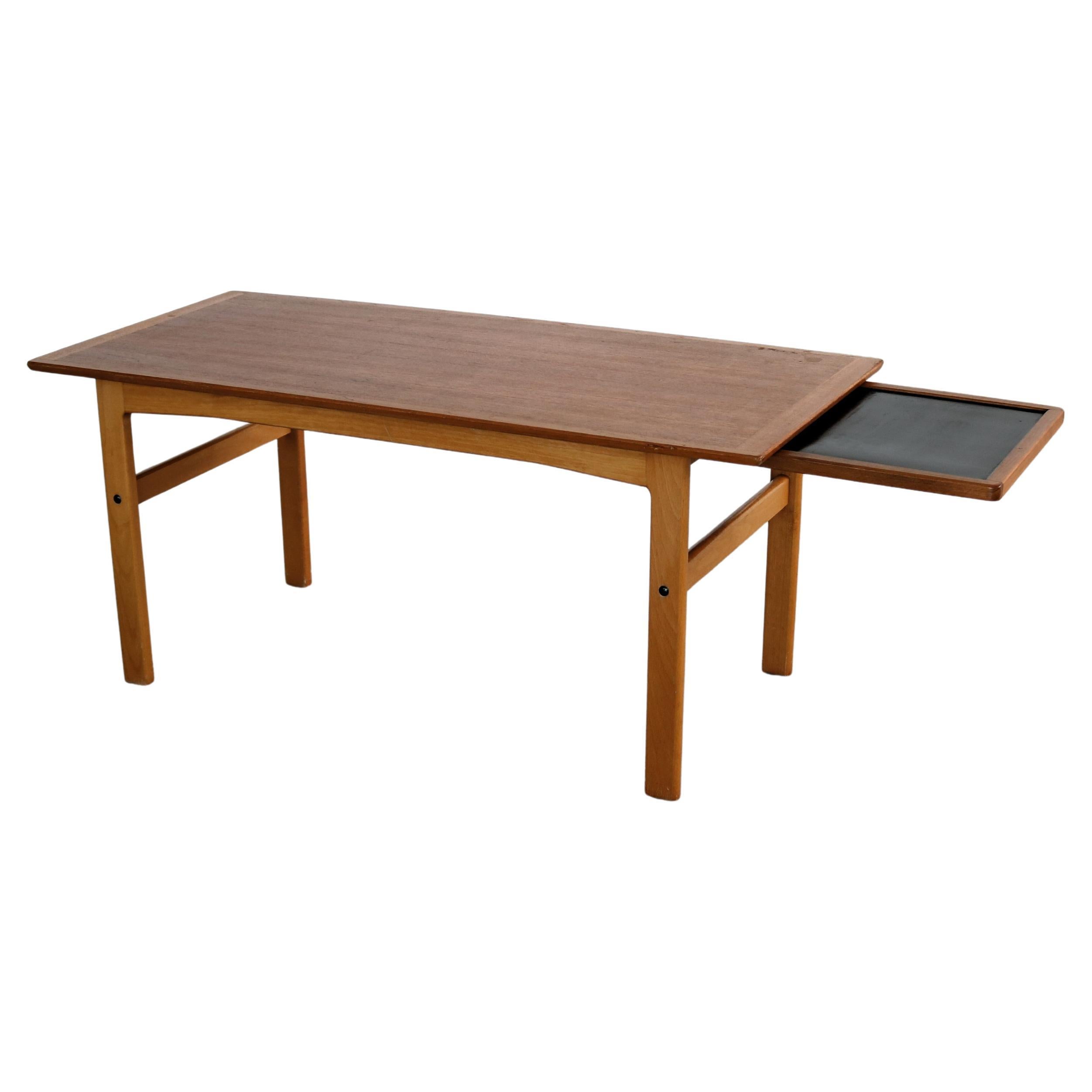 vintage coffee table  teak   1960s  Swedish For Sale